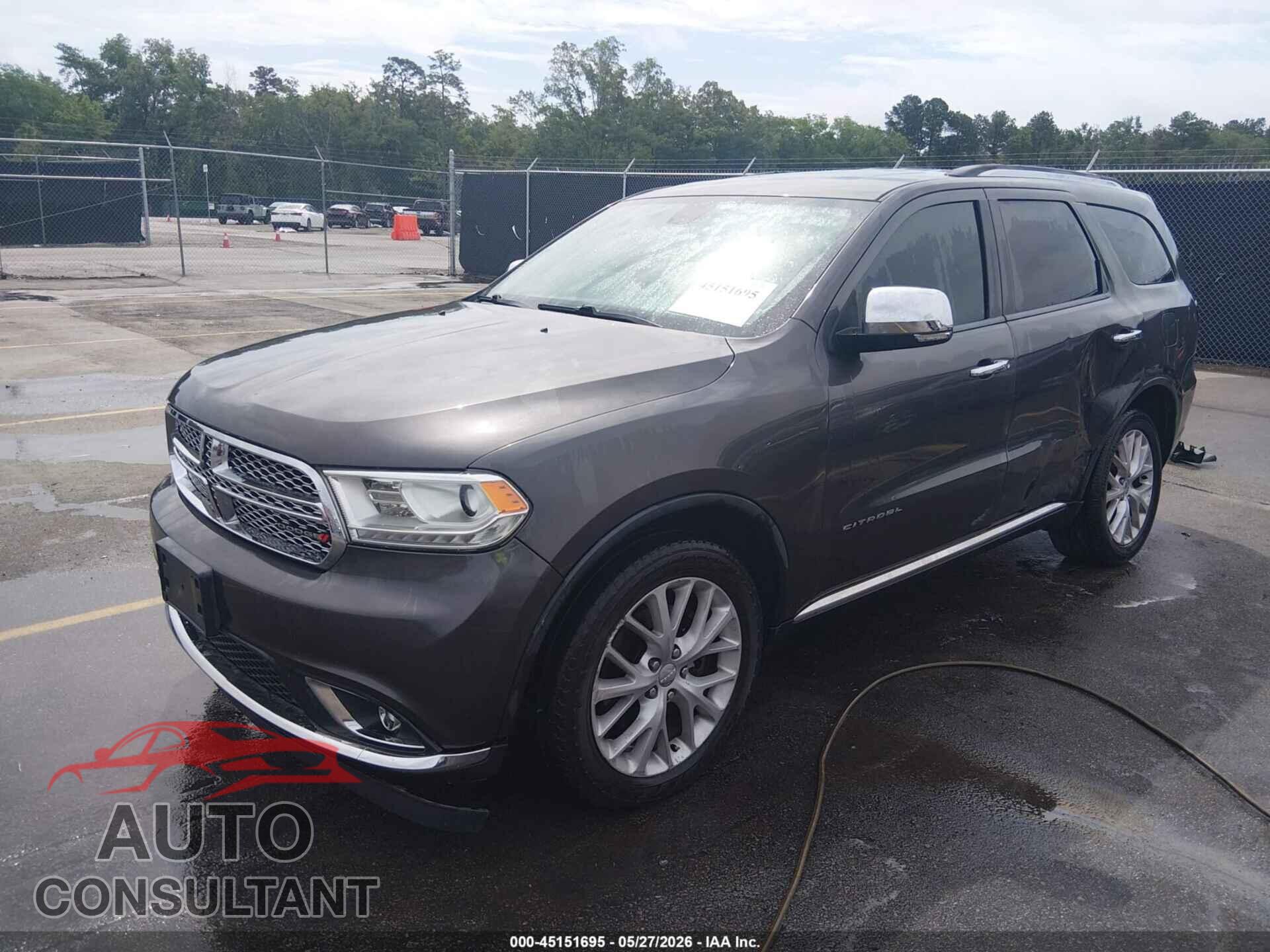 DODGE DURANGO 2015 - 1C4RDJEG3FC921546