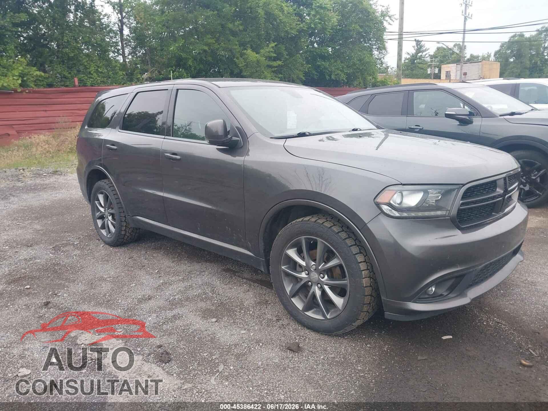 DODGE DURANGO 2017 - 1C4RDJDG3HC799436