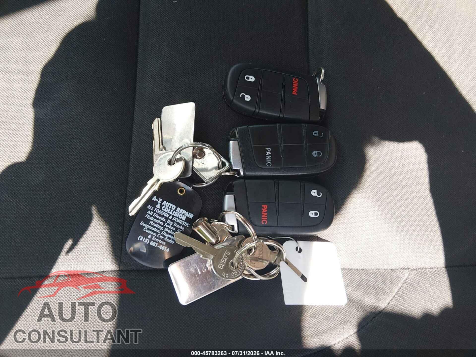 DODGE DURANGO 2020 - 1C4RDJFG4LC431806