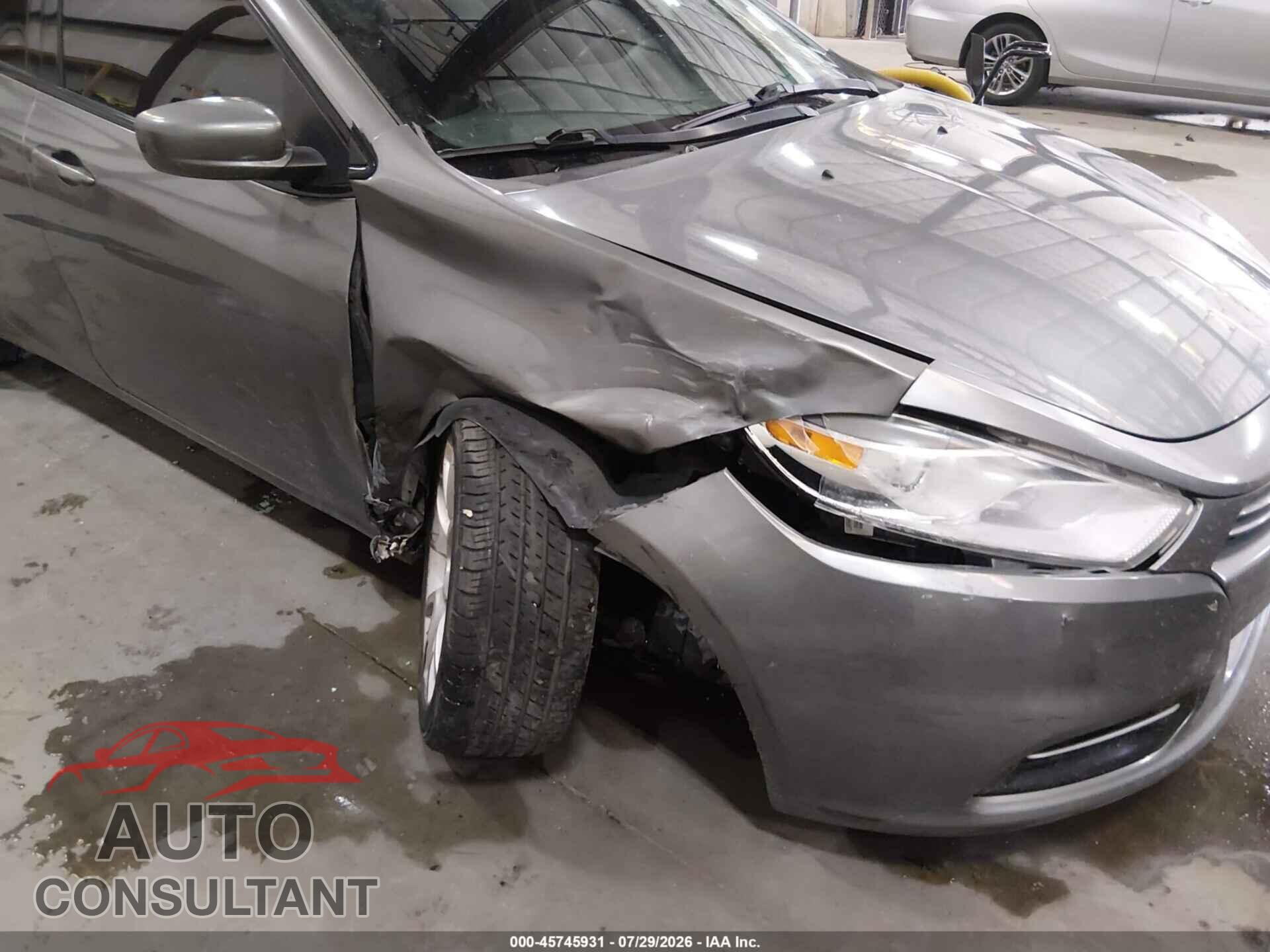 DODGE DART 2013 - 1C3CDFBA4DD156748