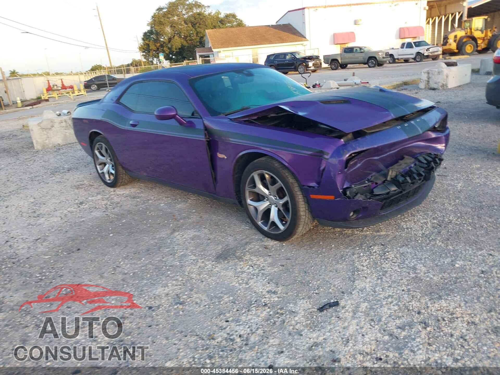 DODGE CHALLENGER 2016 - 2C3CDZAG2GH153815