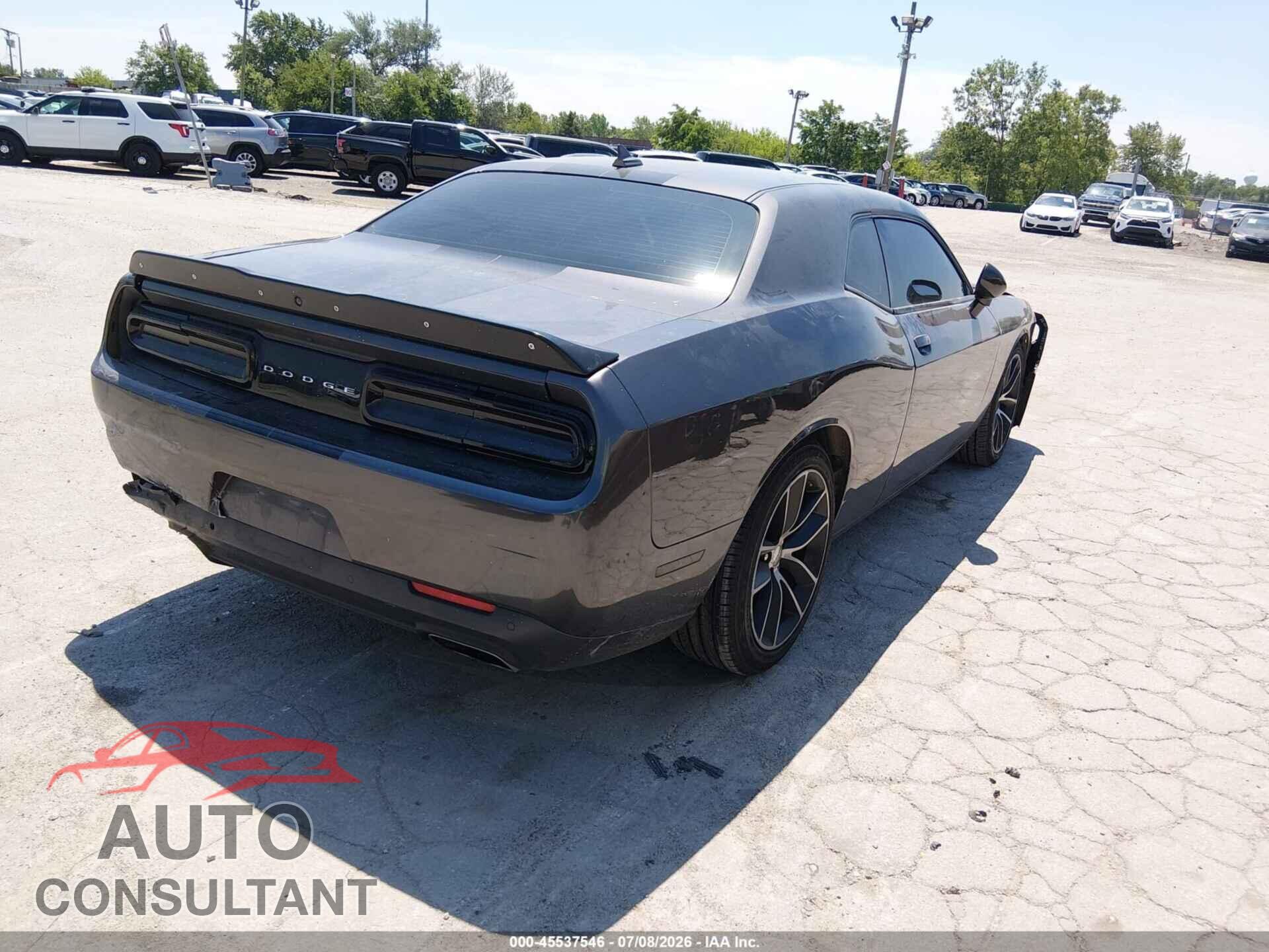 DODGE CHALLENGER 2016 - 2C3CDZFJ2GH101606