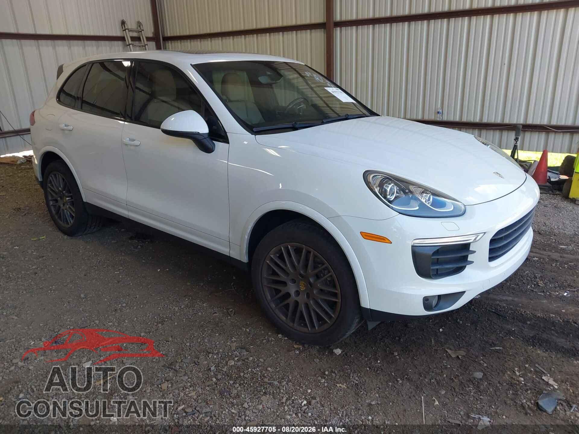 PORSCHE CAYENNE 2017 - WP1AA2A22HKA87833