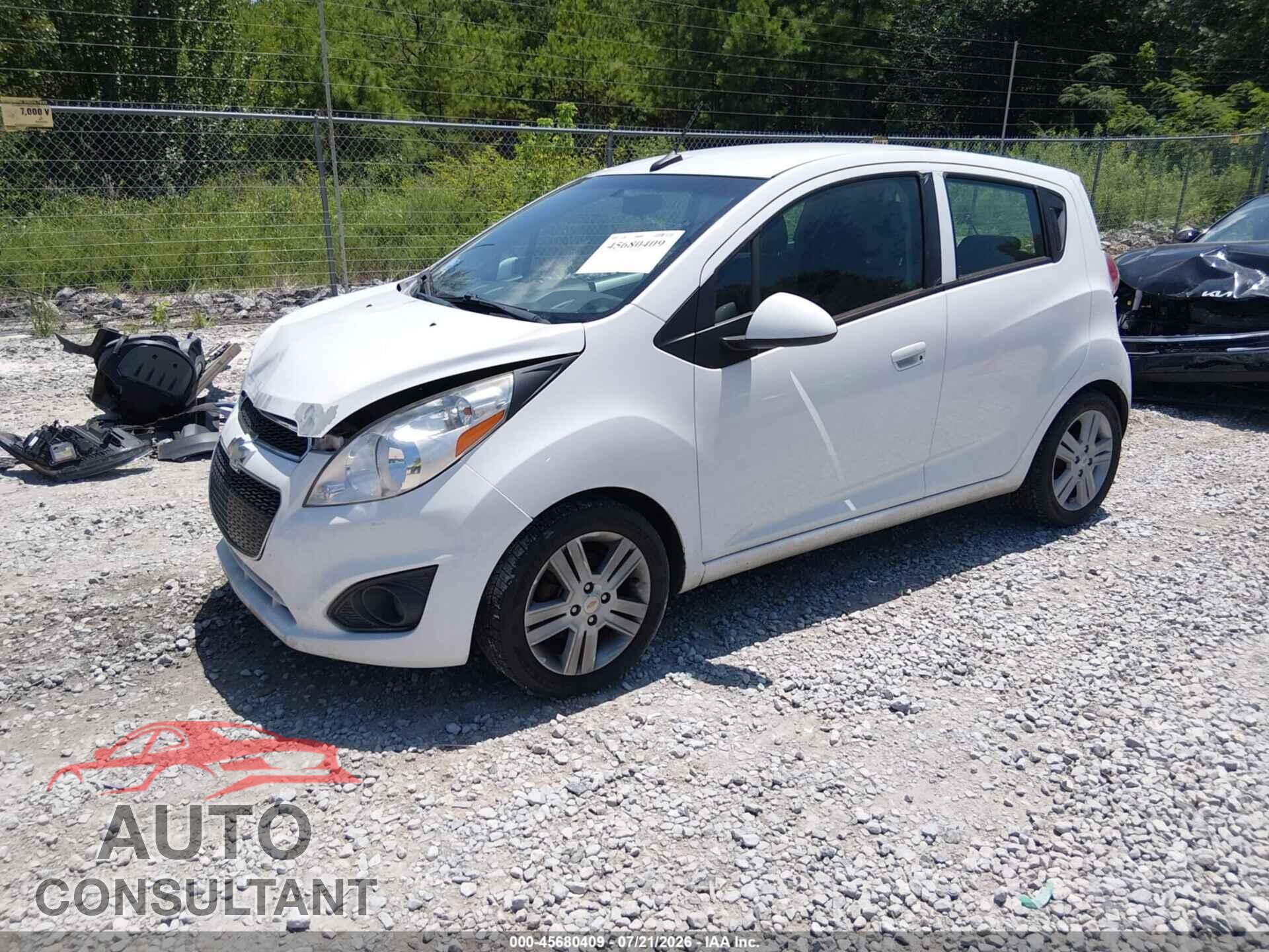 CHEVROLET SPARK 2013 - KL8CD6S92DC538194