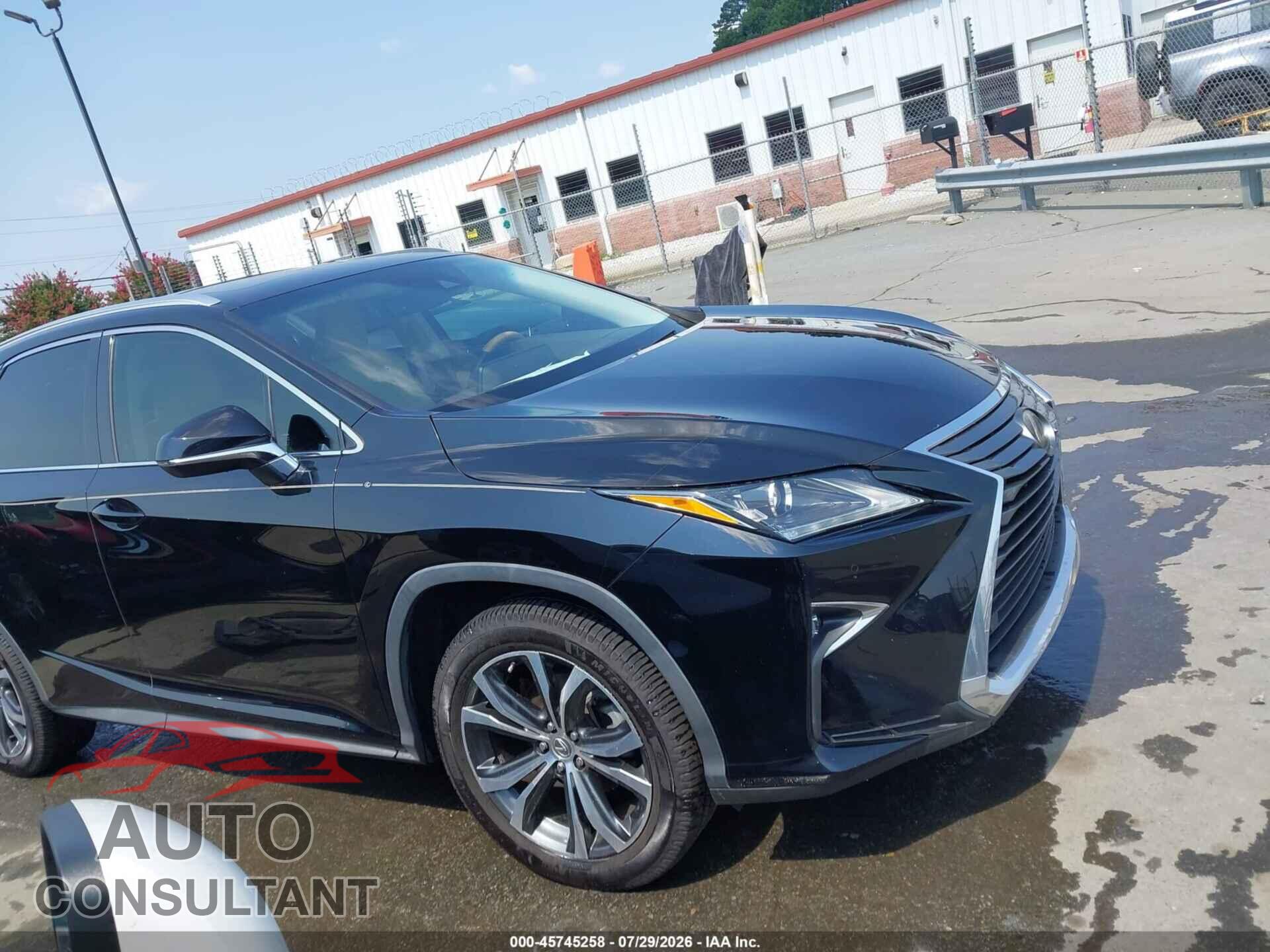 LEXUS RX 350 2017 - JTJBZMCA3H2019049