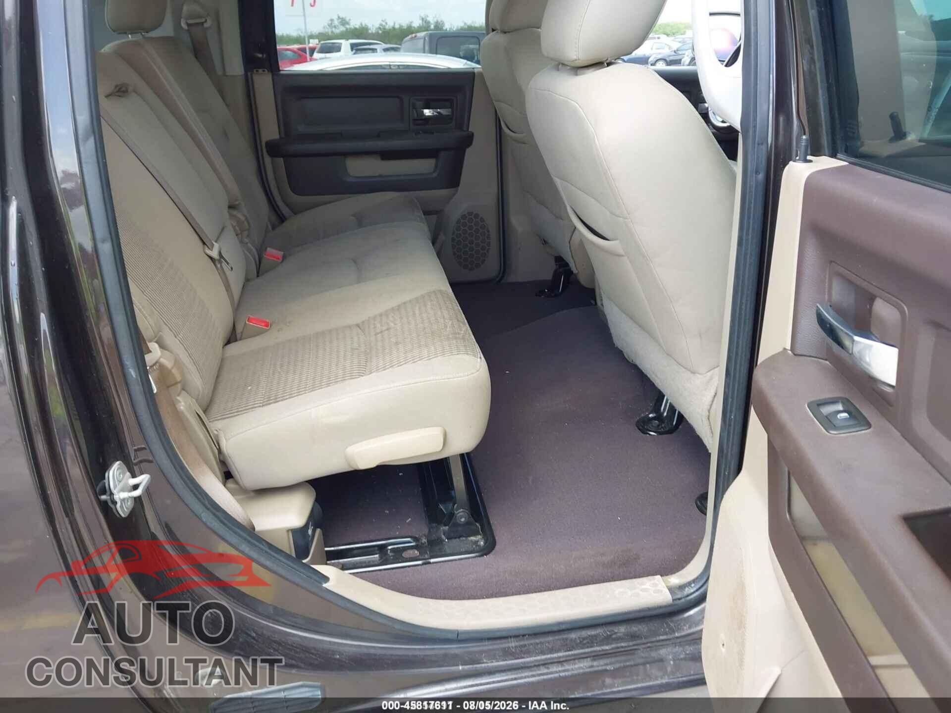 DODGE RAM 2500 2010 - 3D7TT2HT3AG146135