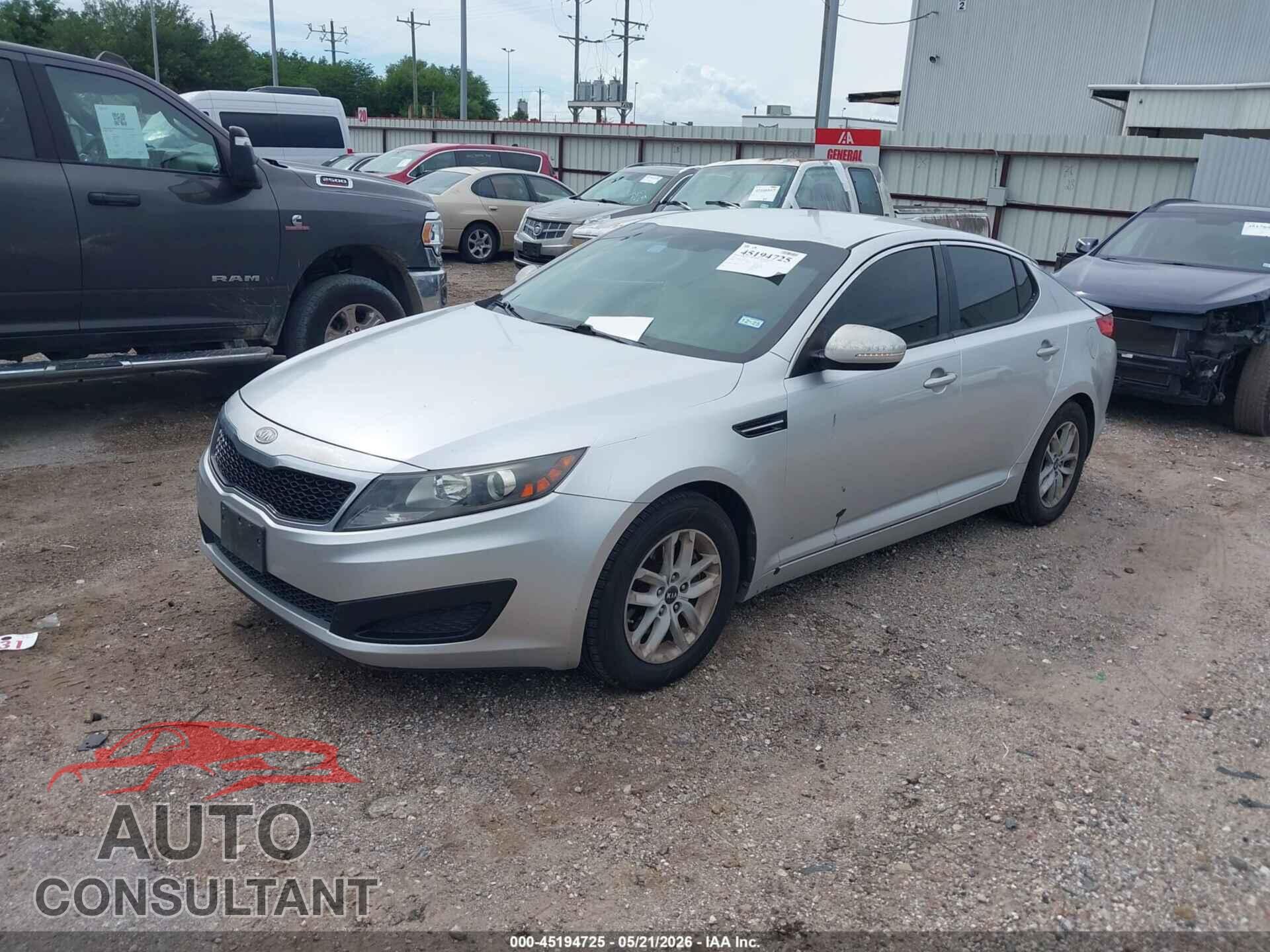 KIA OPTIMA 2011 - KNAGM4A72B5065151