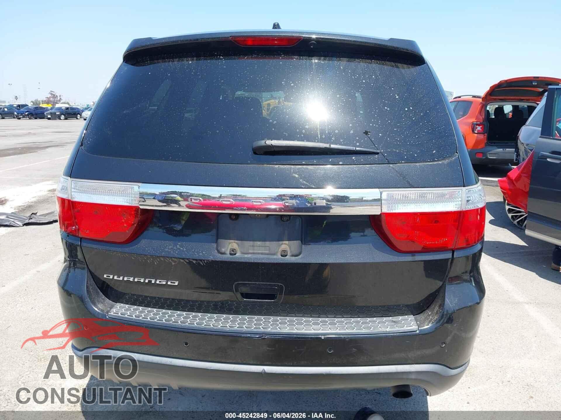 DODGE DURANGO 2011 - 1D4RD2GG5BC667127