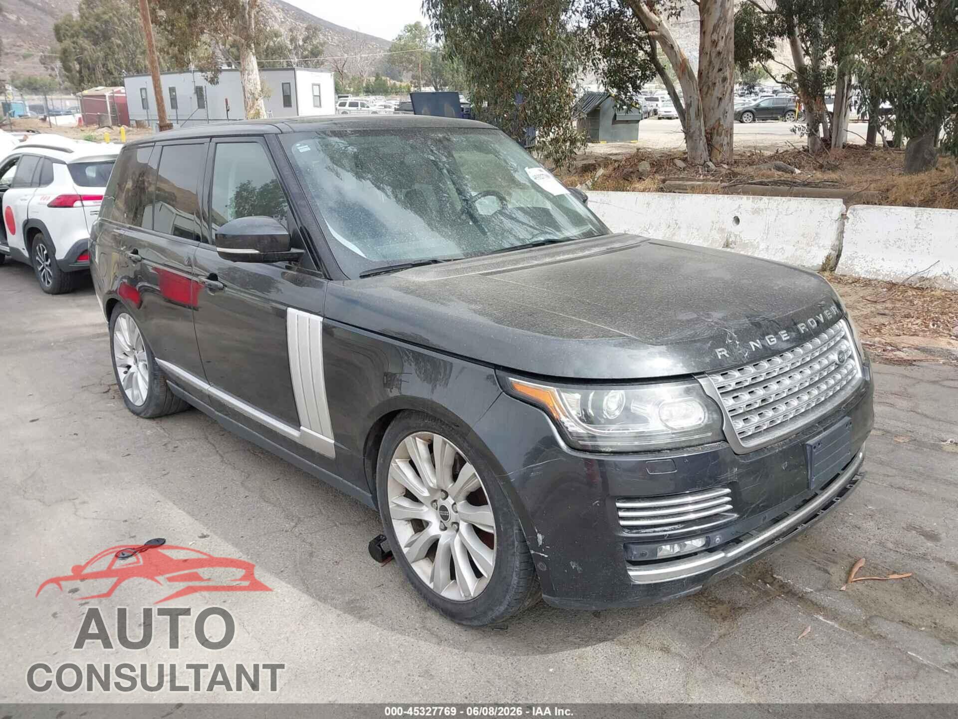 LAND ROVER RANGE ROVER 2013 - SALGS2EF8DA102057