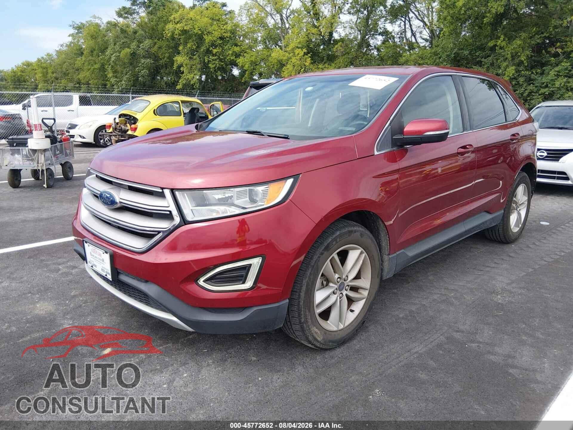 FORD EDGE 2015 - 2FMTK3J80FBB30456