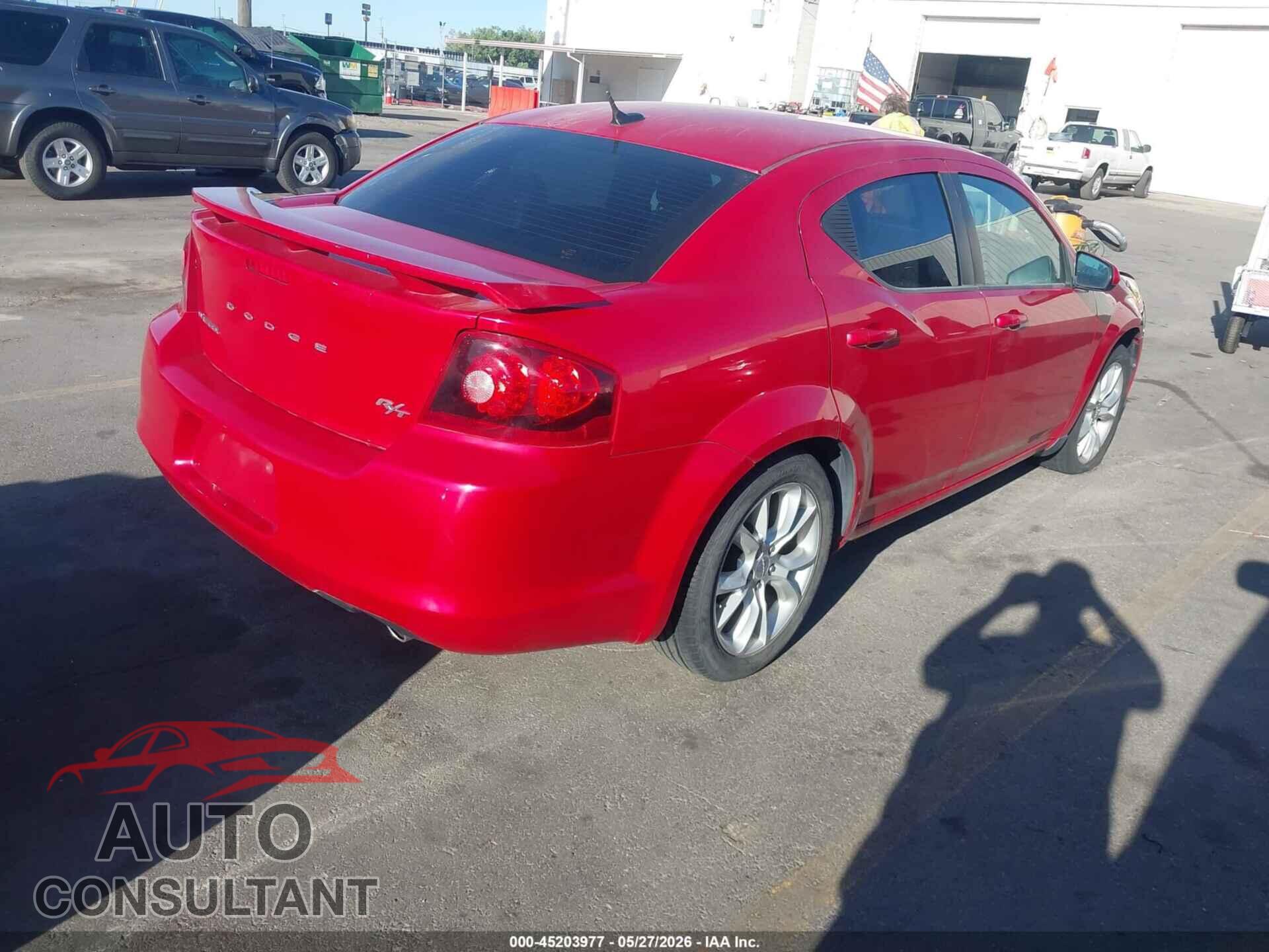 DODGE AVENGER 2013 - 1C3CDZBG1DN683050