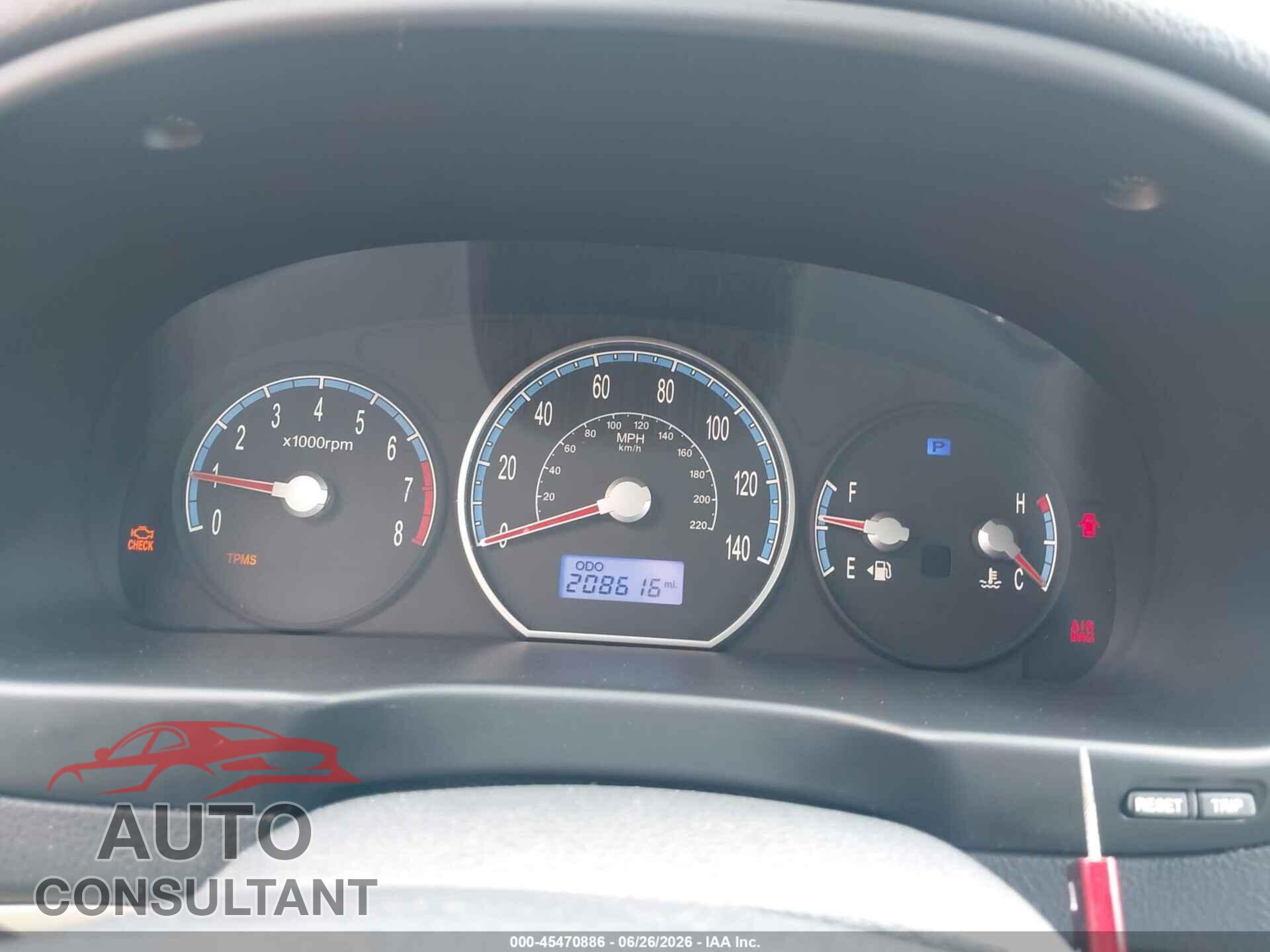 HYUNDAI SANTA FE 2009 - 5NMSG13D19H264530