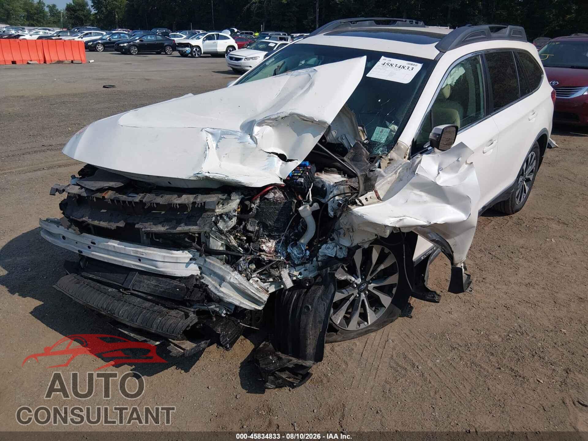 SUBARU OUTBACK 2016 - 4S4BSANC3G3244077