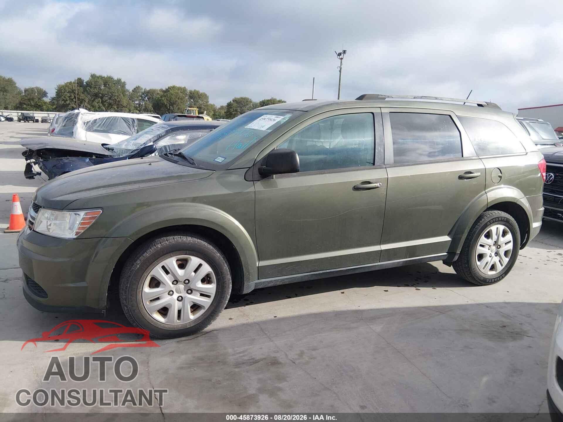 DODGE JOURNEY 2017 - 3C4PDCAB8HT673444