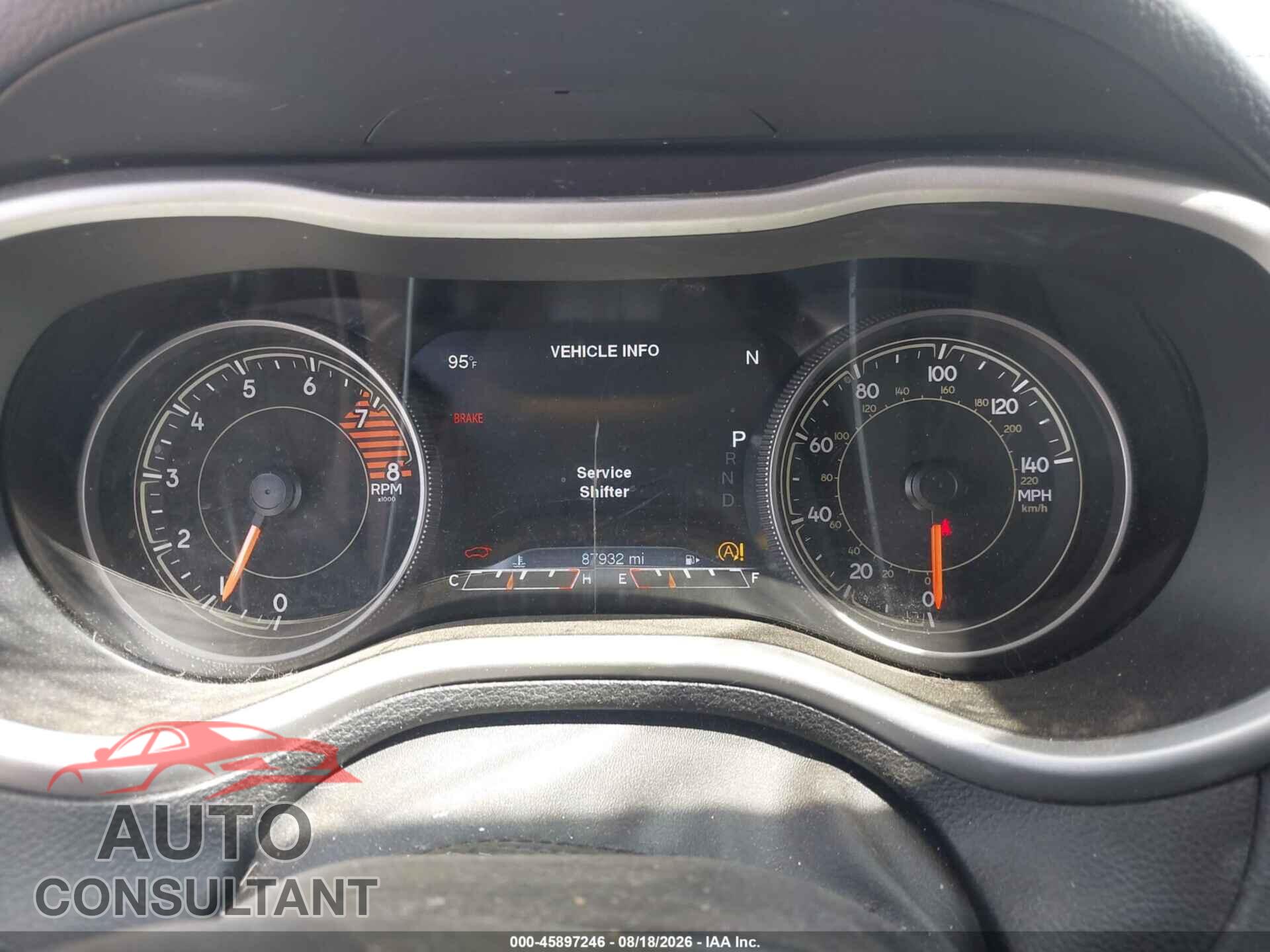JEEP CHEROKEE 2017 - 1C4PJMBS8HD238913