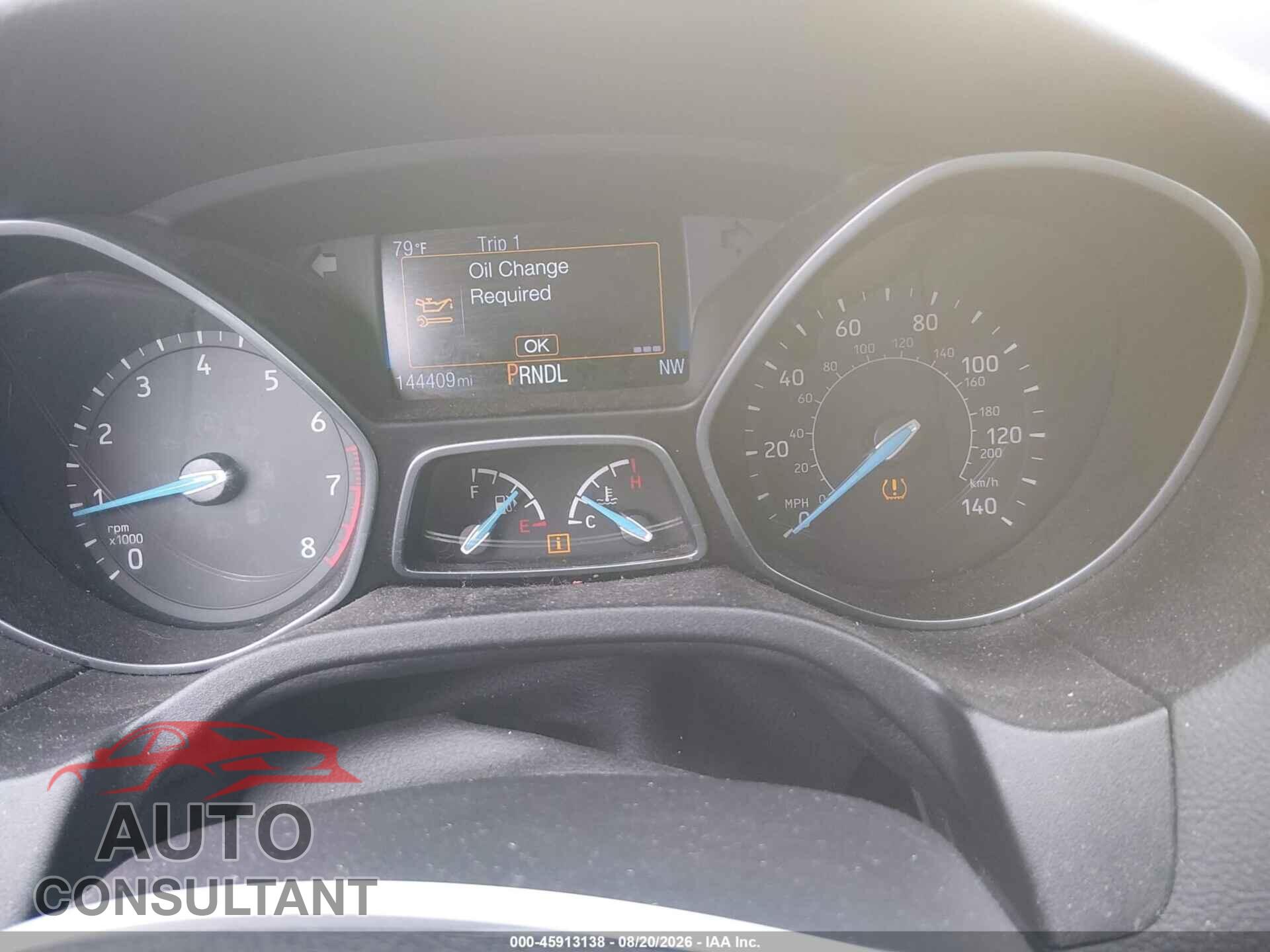 FORD FOCUS 2016 - 1FADP3F20GL320845