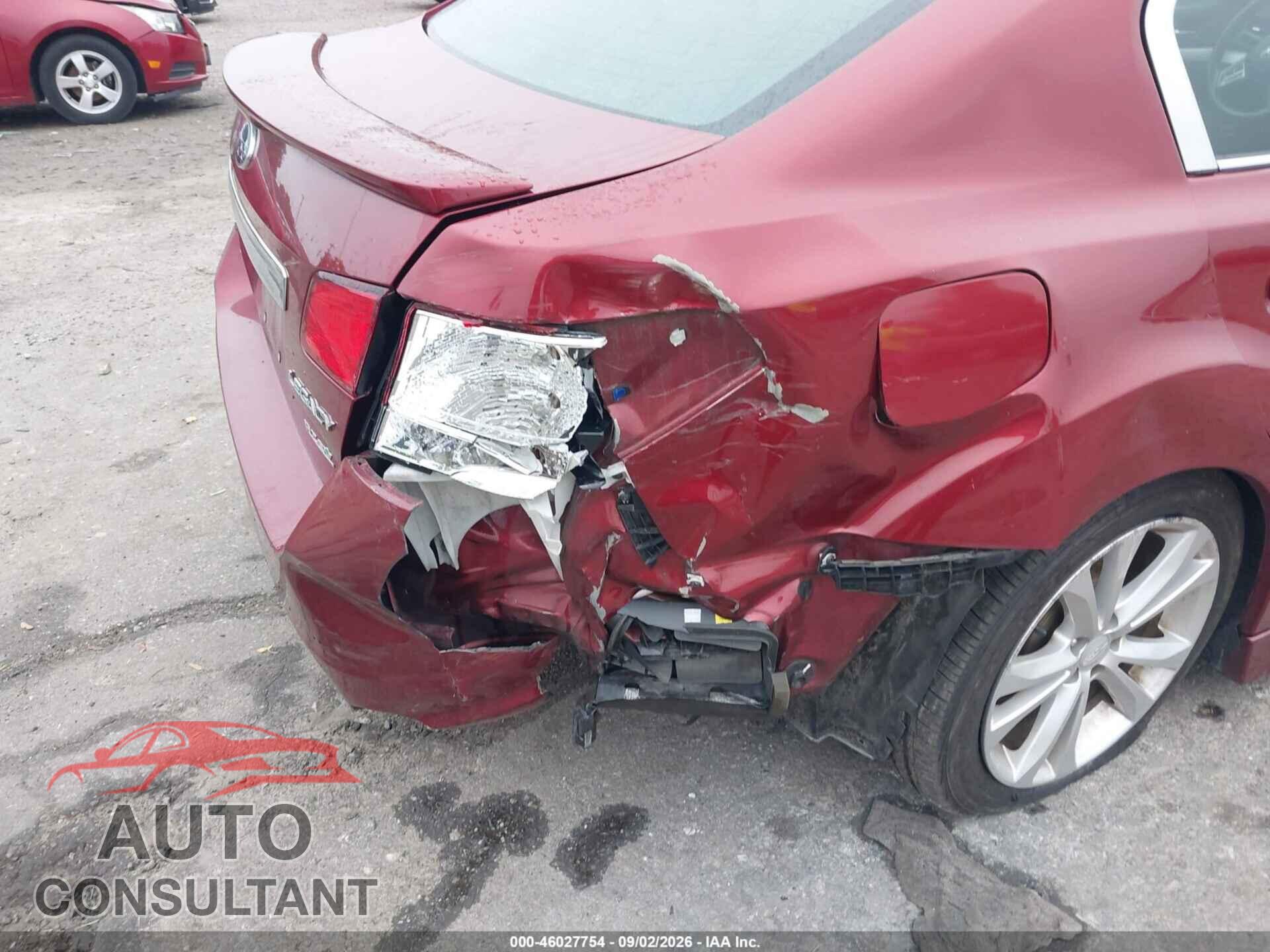 SUBARU LEGACY 2013 - 4S3BMBG61D3018370