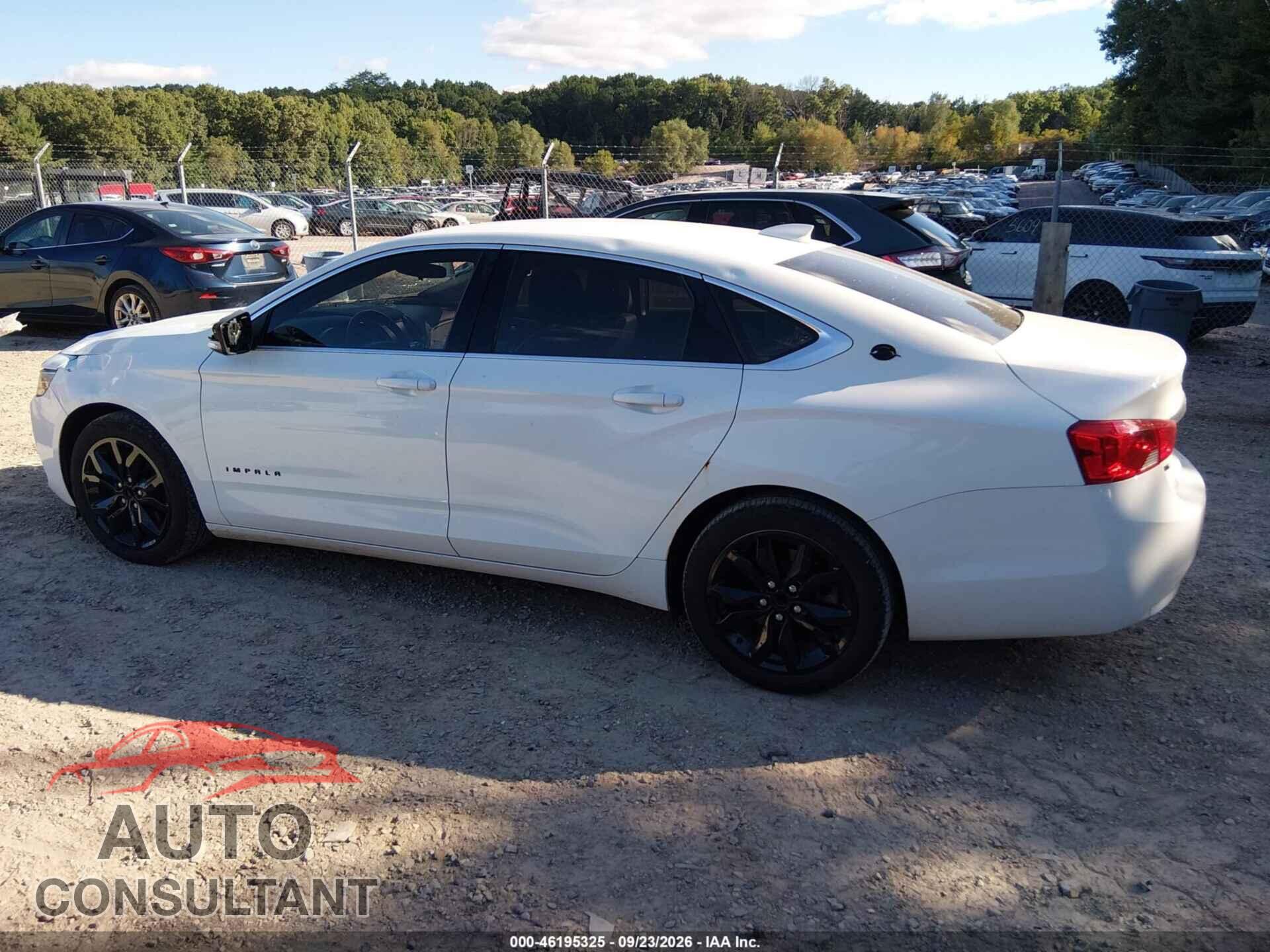CHEVROLET IMPALA 2017 - 2G1105S39H9176032