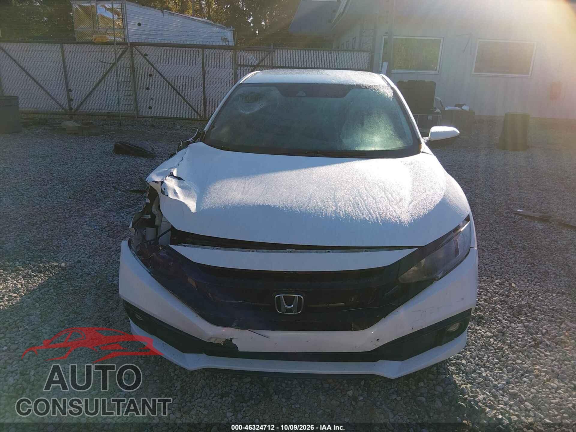 HONDA CIVIC 2020 - 19XFC2F89LE216757