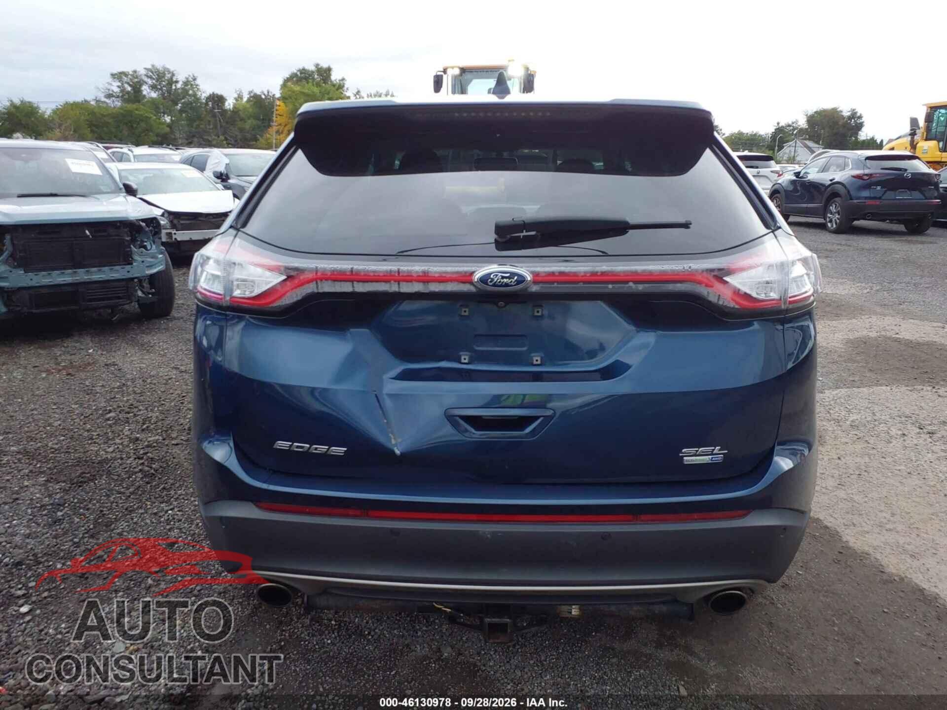 FORD EDGE 2017 - 2FMPK4J91HBB92838