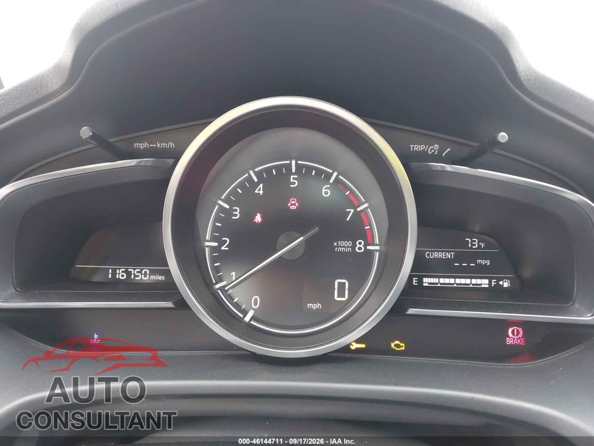 MAZDA MAZDA3 2017 - JM1BN1M3XH1121385