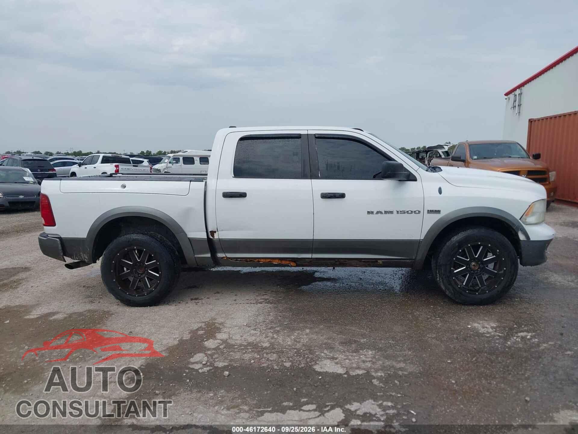 DODGE RAM 1500 2012 - 1C6RD7LT4CS120152