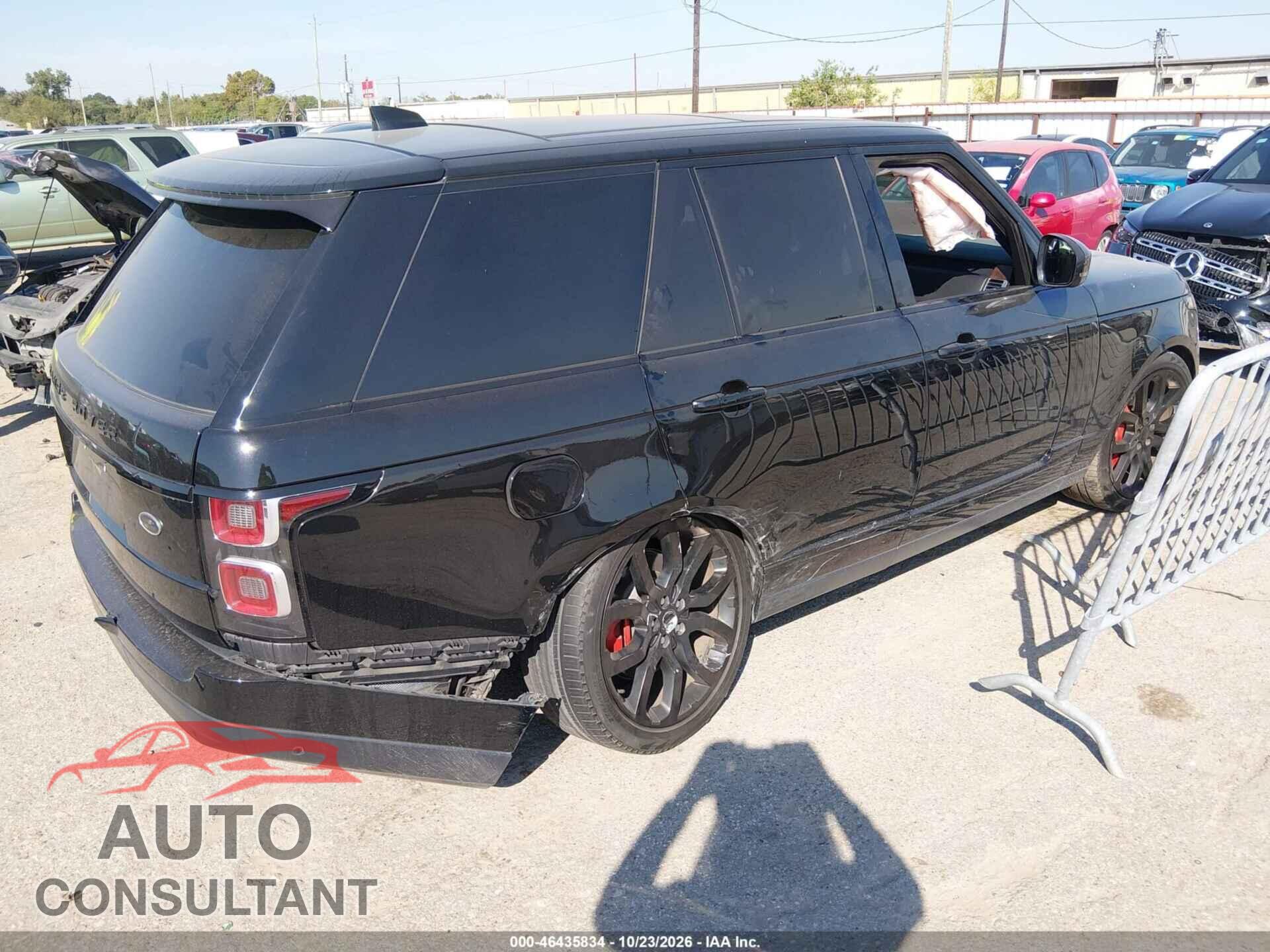 LAND ROVER RANGE ROVER 2019 - SALGS2SV5KA543833