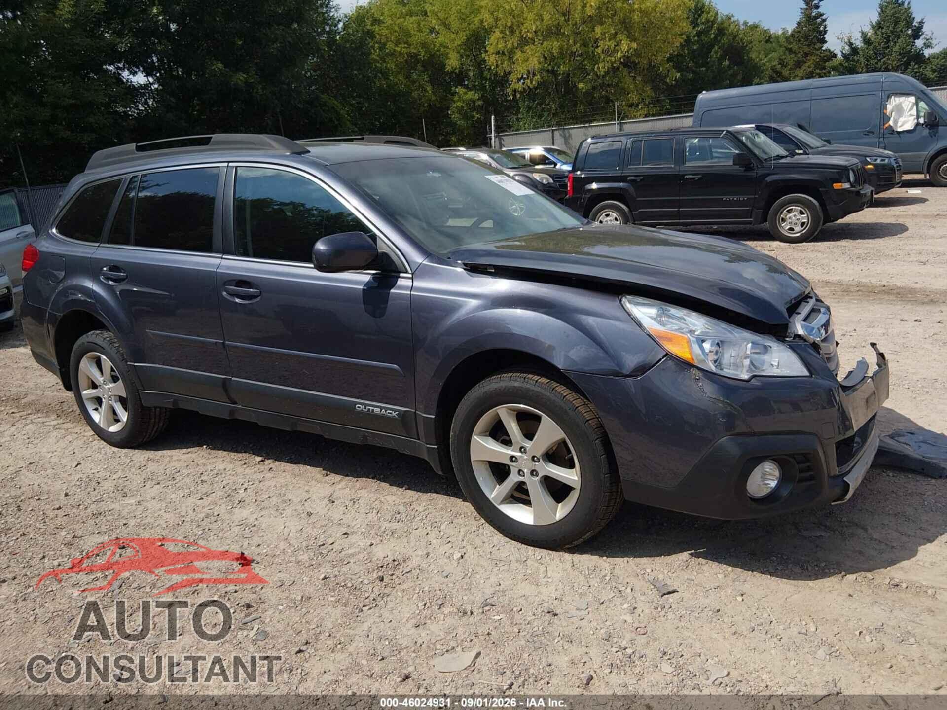 SUBARU OUTBACK 2014 - 4S4BRCLC8E3222843