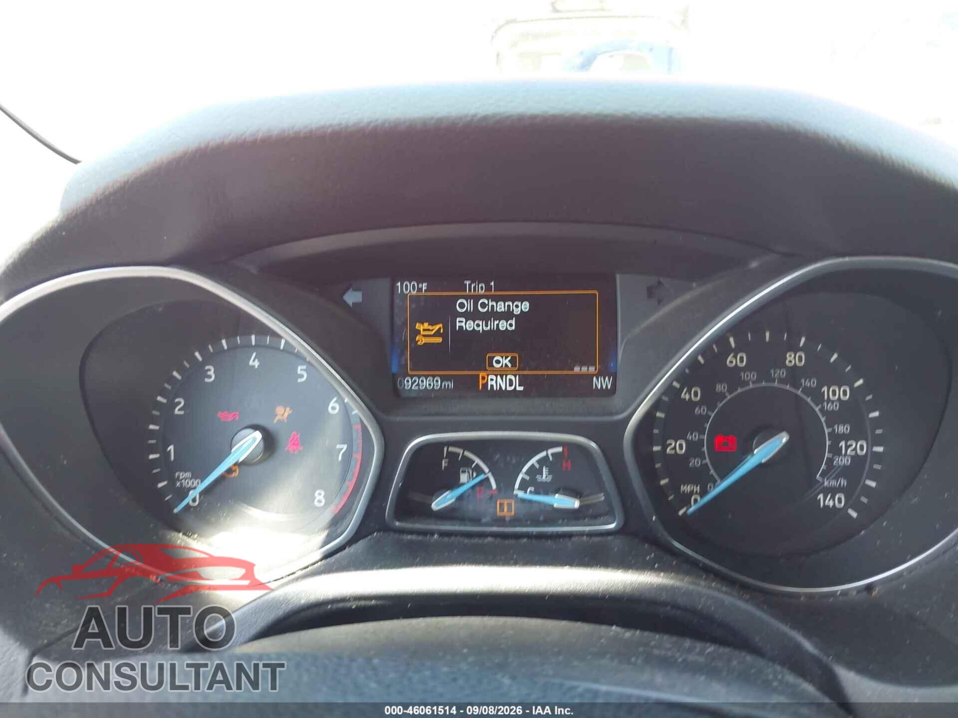 FORD FOCUS 2016 - 1FADP3K22GL335613