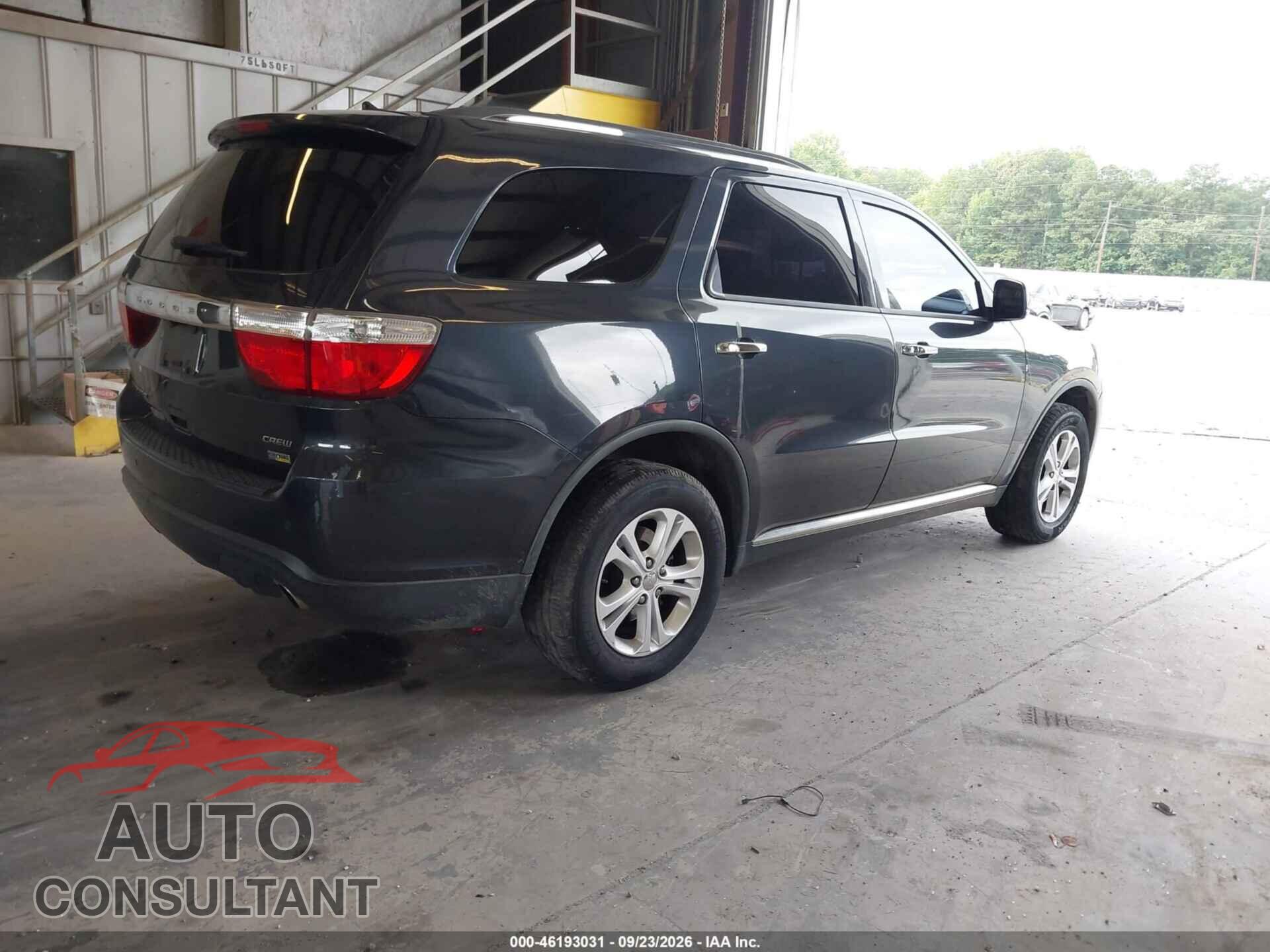 DODGE DURANGO 2013 - 1C4RDHDGXDC674663