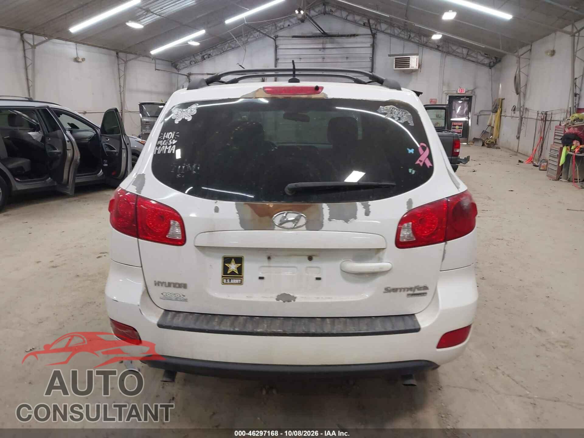 HYUNDAI SANTA FE 2009 - 5NMSG73D29H296437