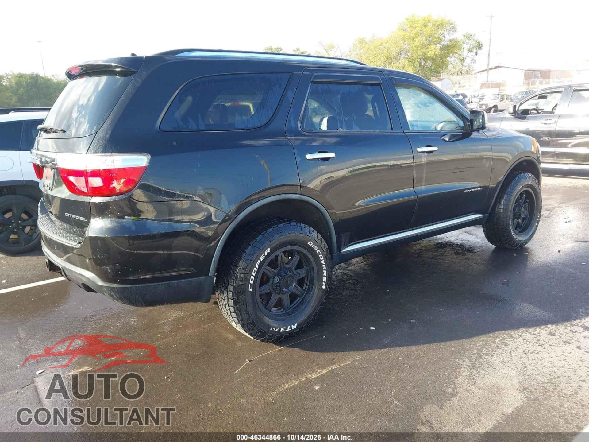 DODGE DURANGO 2011 - 1D4SE5GT1BC652041