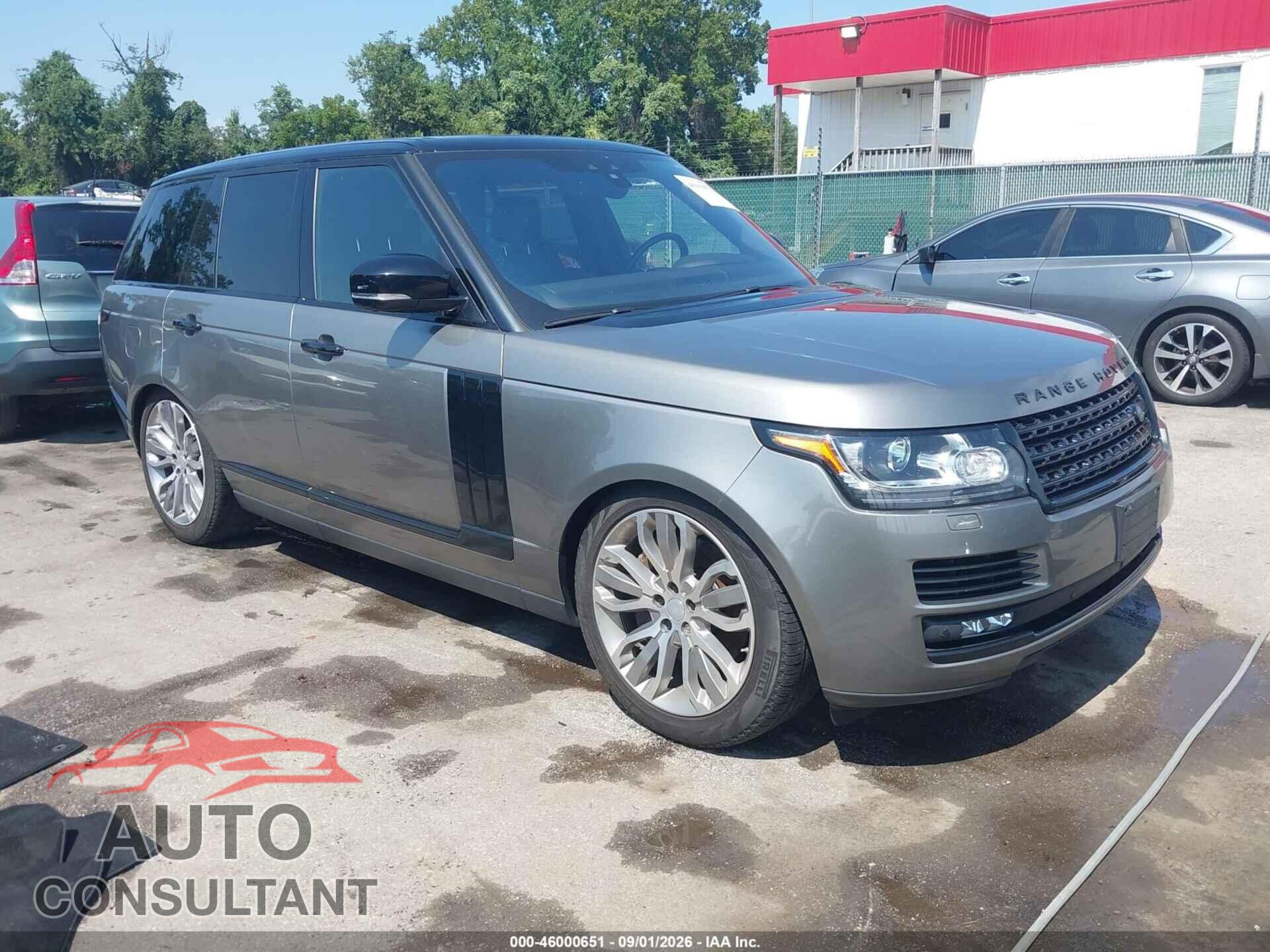 LAND ROVER RANGE ROVER 2017 - SALGS2FVXHA358969