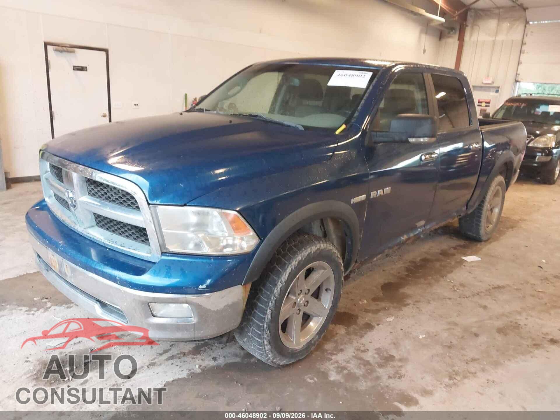 DODGE RAM 1500 2010 - 1D7RV1CT7AS143771
