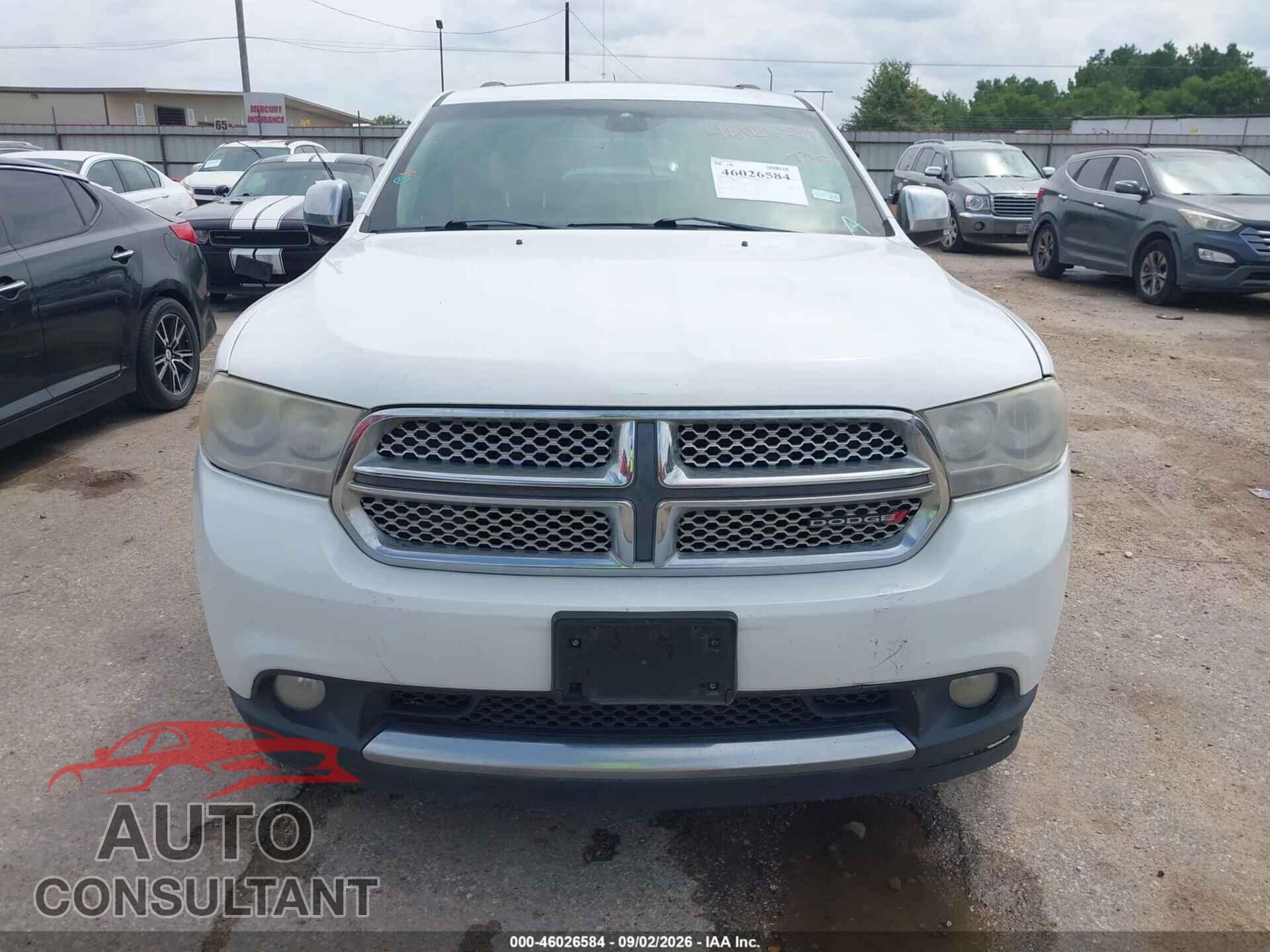 DODGE DURANGO 2013 - 1C4RDHEGXDC571709
