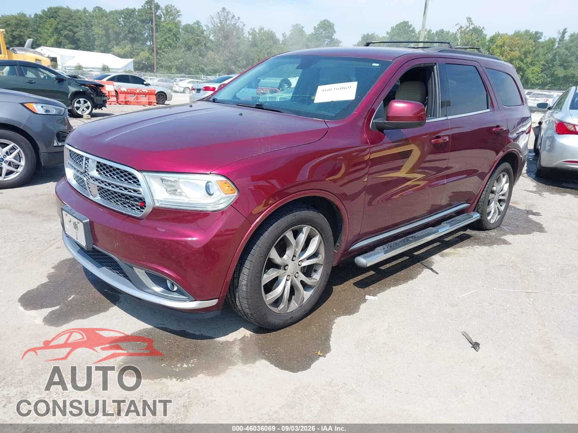 DODGE DURANGO 2017 - 1C4RDHAGXHC829321