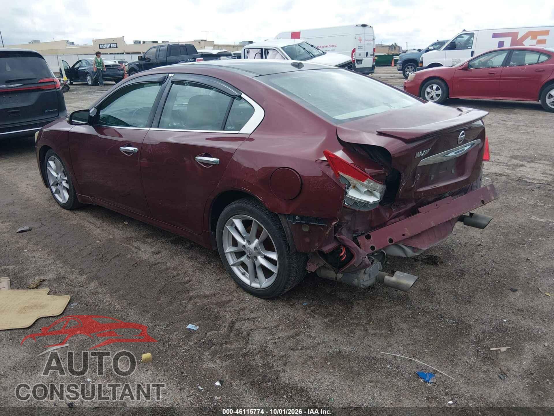 NISSAN MAXIMA 2010 - 1N4AA5AP1AC852292
