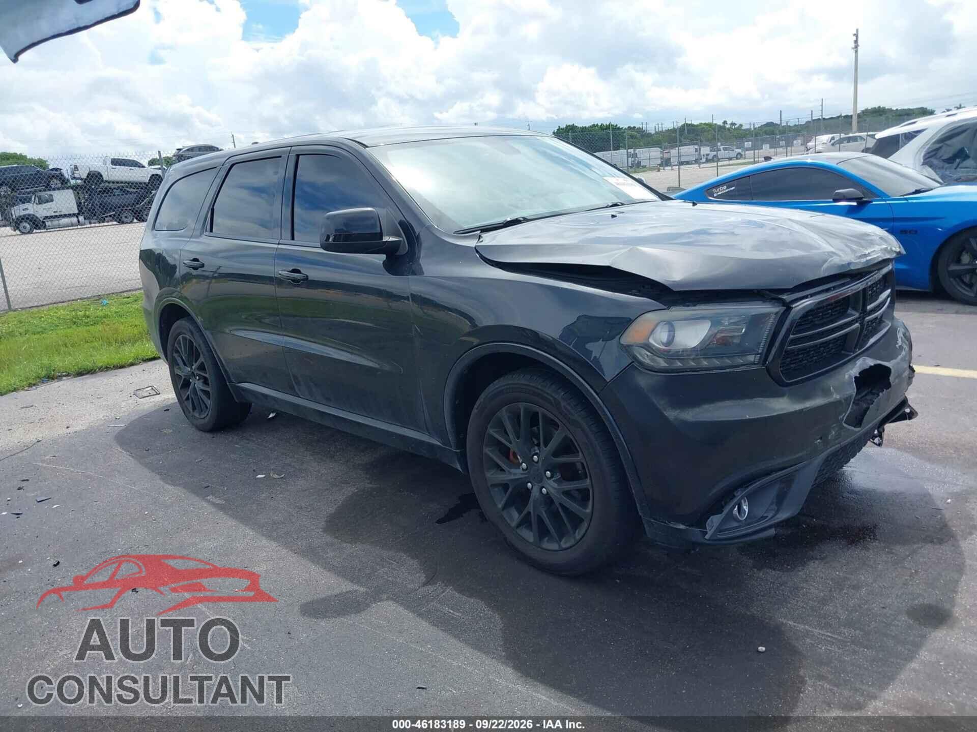 DODGE DURANGO 2015 - 1C4RDHAG0FC873695