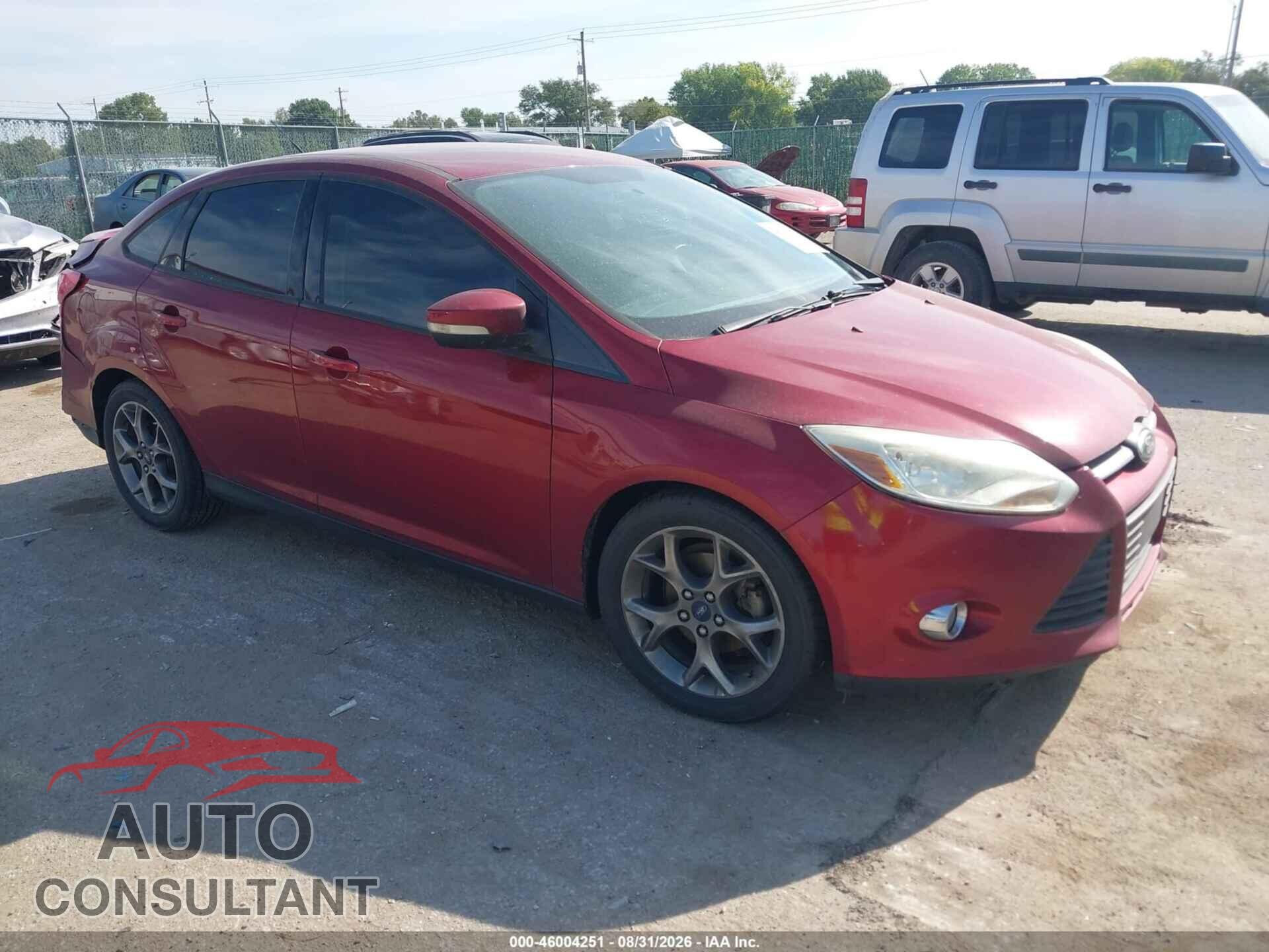 FORD FOCUS 2013 - 1FADP3F21DL302057