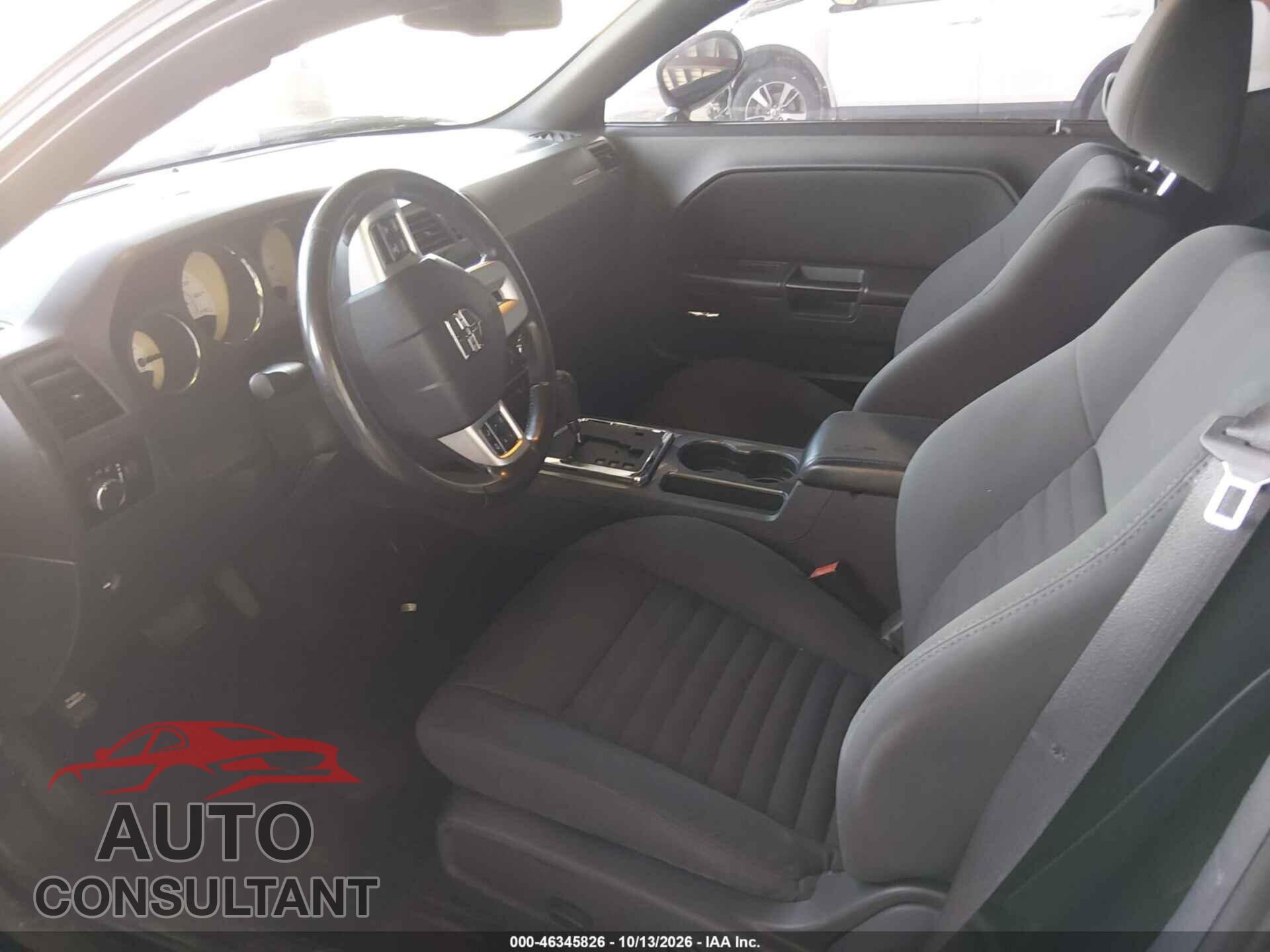 DODGE CHALLENGER 2012 - 2C3CDYAG9CH101330