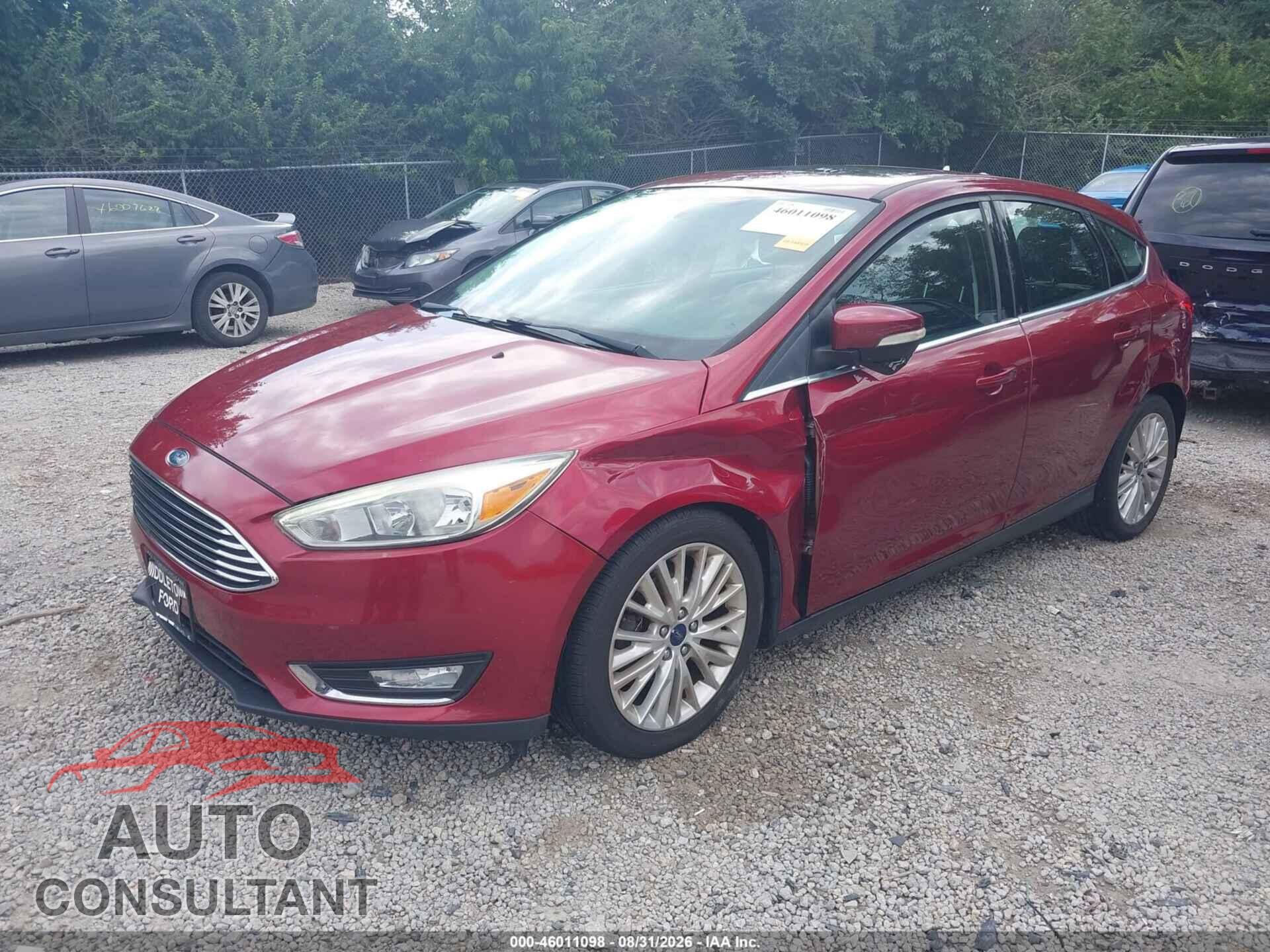 FORD FOCUS 2016 - 1FADP3N29GL257617