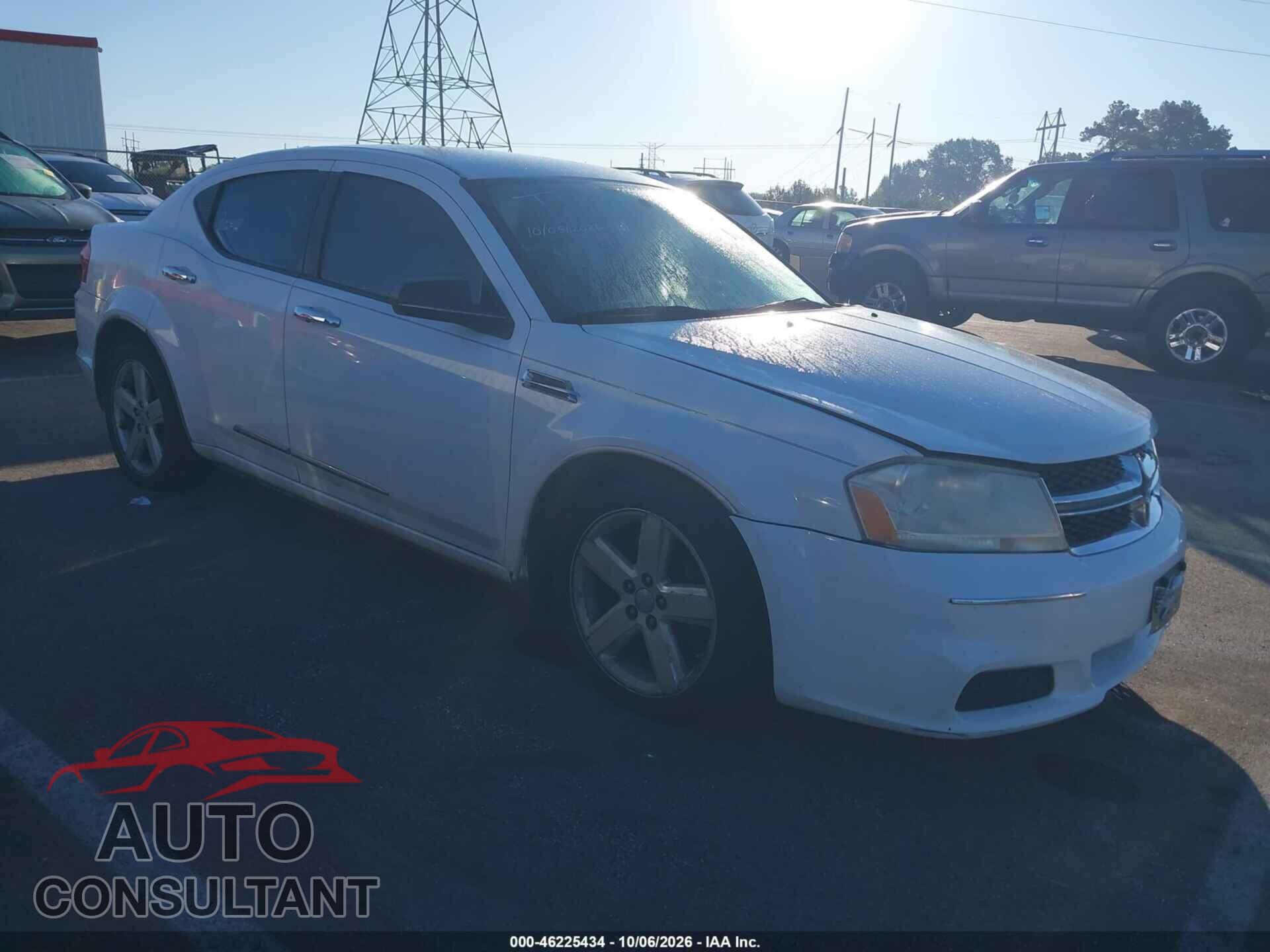 DODGE AVENGER 2013 - 1C3CDZAB5DN648565
