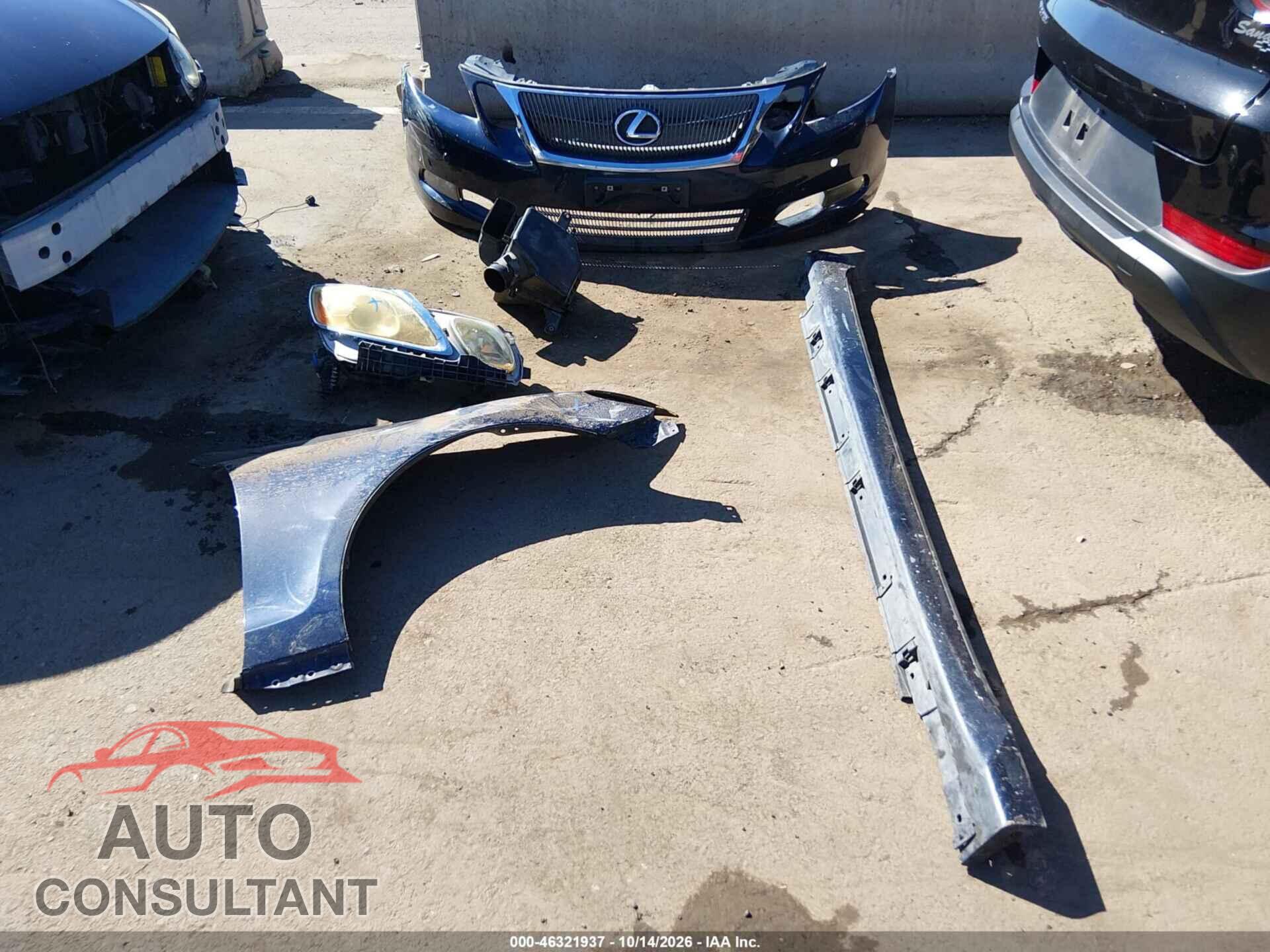 LEXUS GS 350 2010 - JTHBE1KS9A0048711