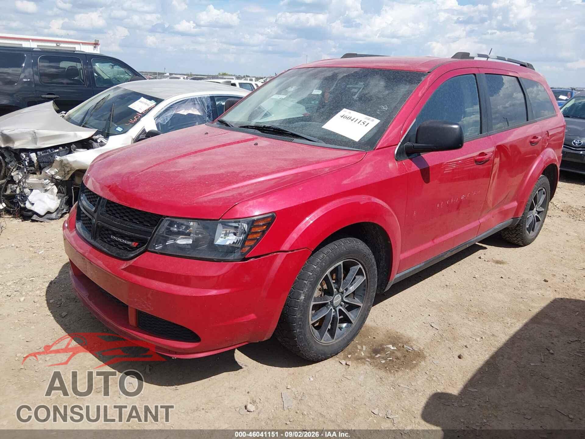 DODGE JOURNEY 2017 - 3C4PDCAB8HT709651