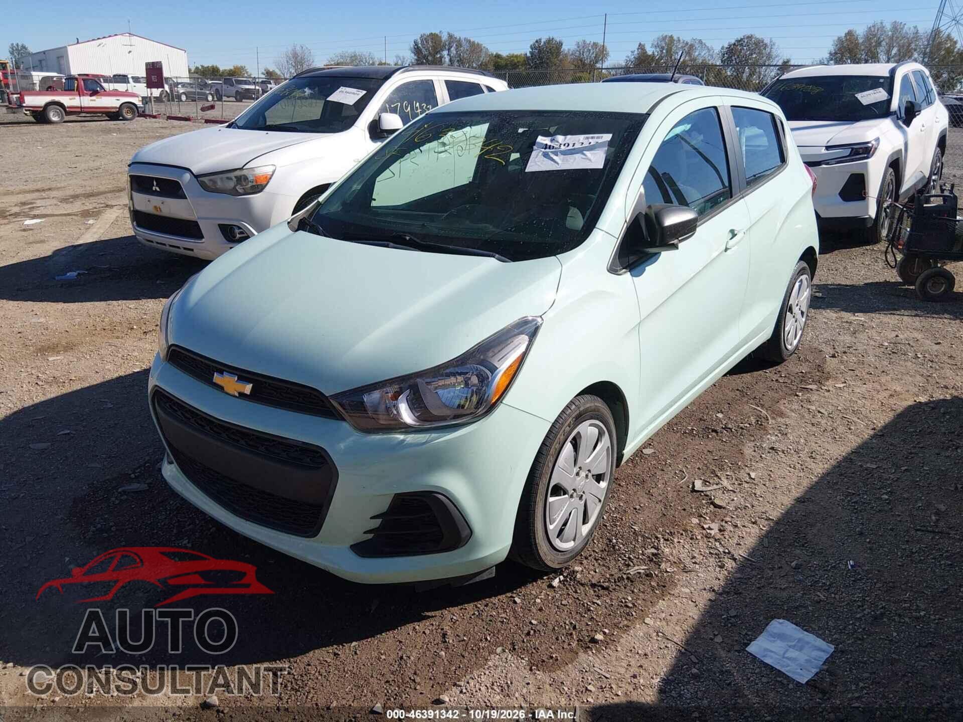 CHEVROLET SPARK 2017 - KL8CB6SA6HC831666