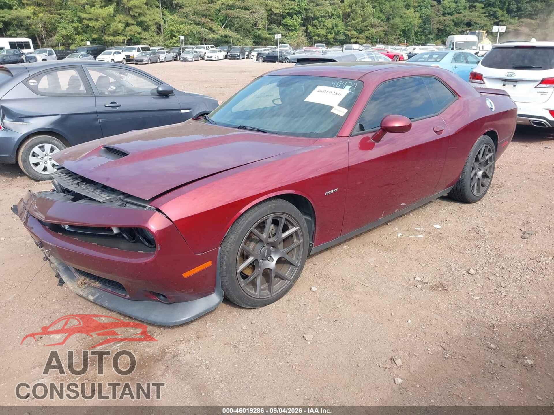 DODGE CHALLENGER 2019 - 2C3CDZBT6KH747912