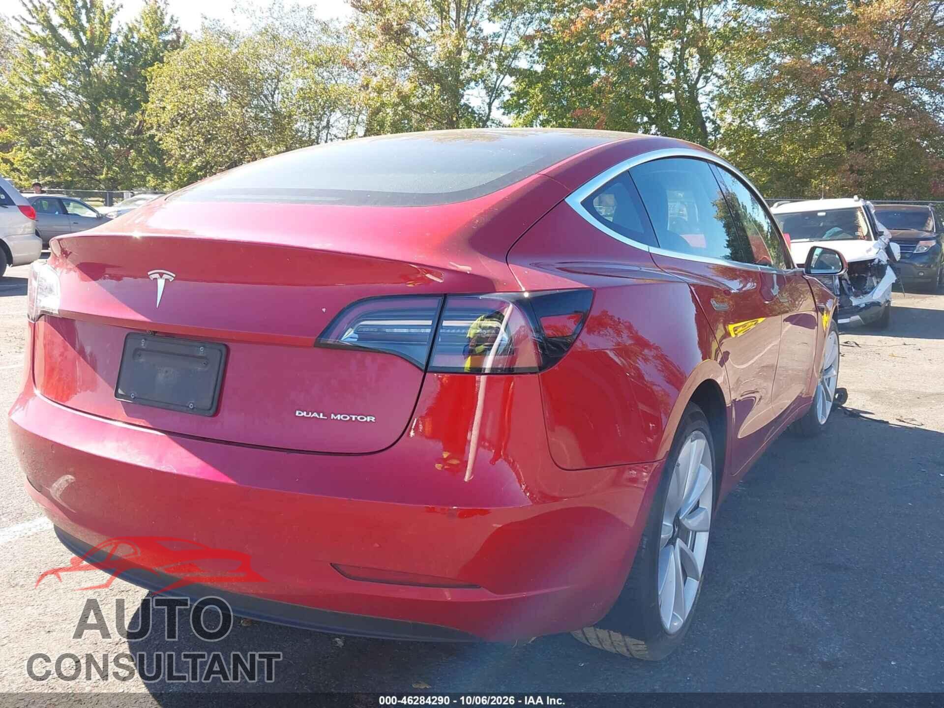TESLA MODEL 3 2020 - 5YJ3E1EB5LF620377