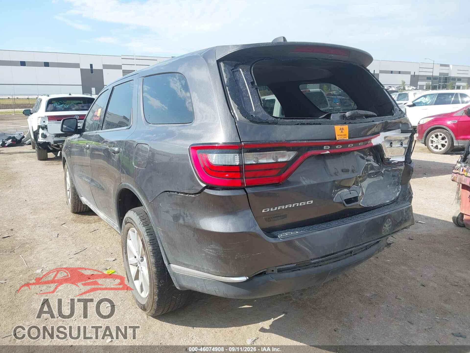 DODGE DURANGO 2021 - 1C4RDHAG4MC519403