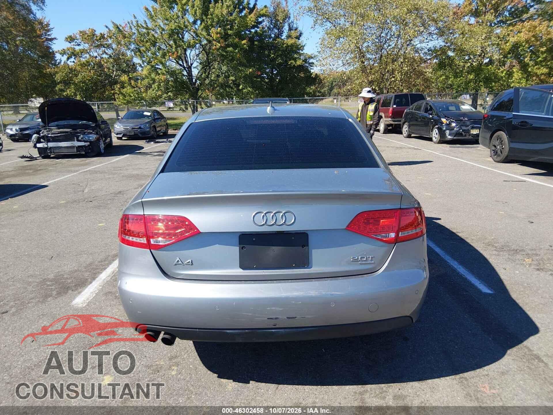 AUDI A4 2010 - WAUFFAFL4AN005588