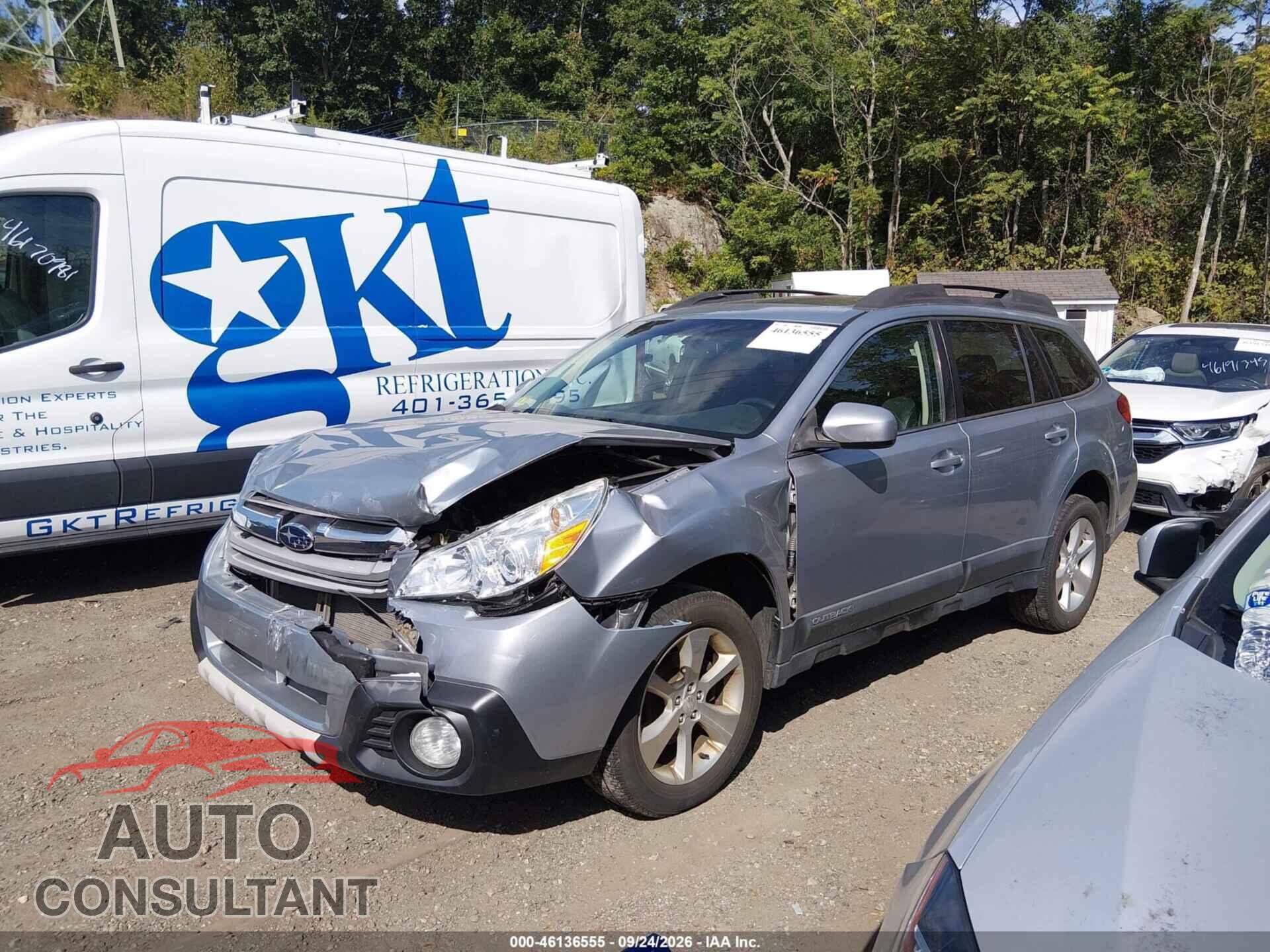 SUBARU OUTBACK 2013 - 4S4BRBKC9D3277795